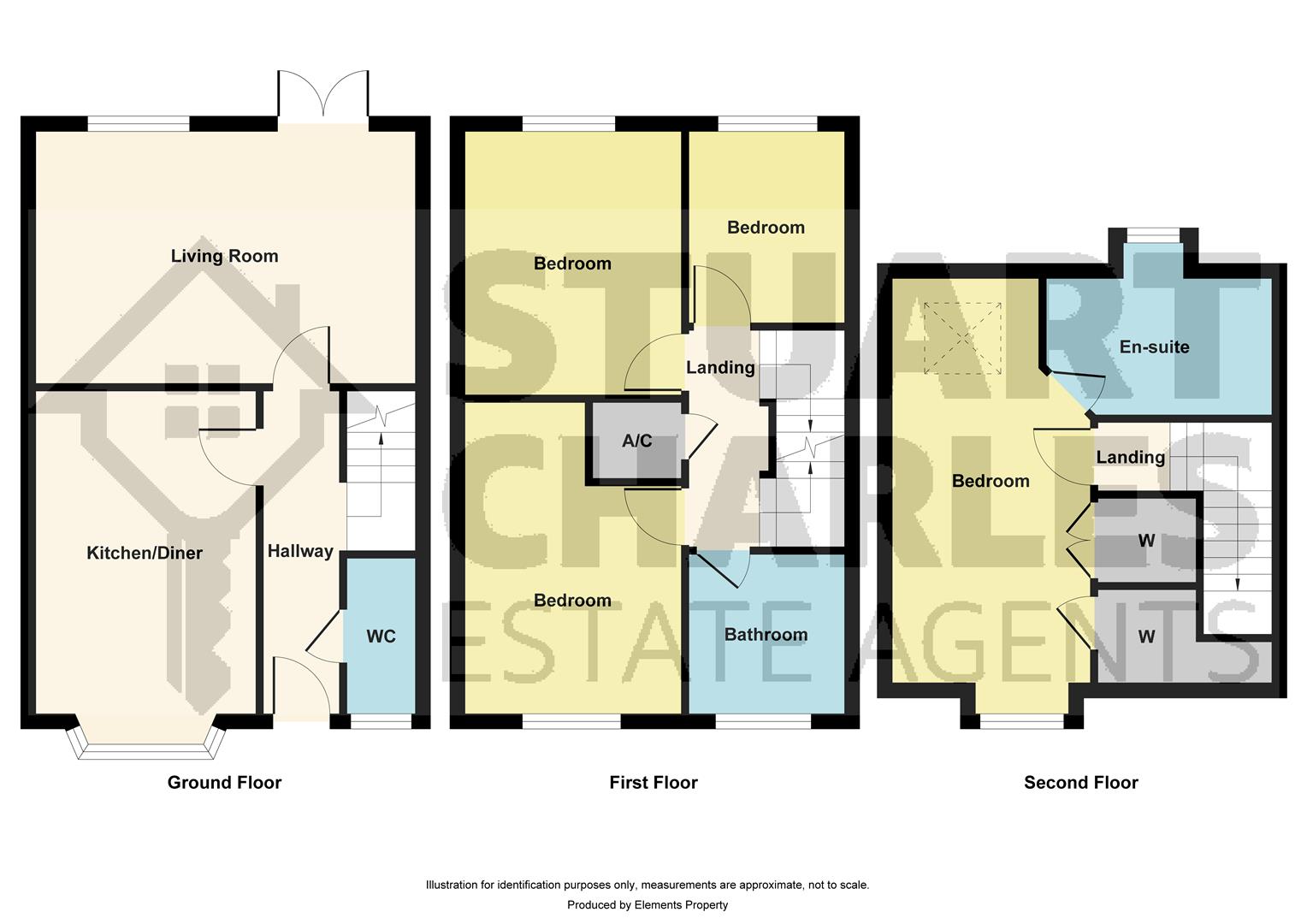 134, Roman Road, Corby floorplan