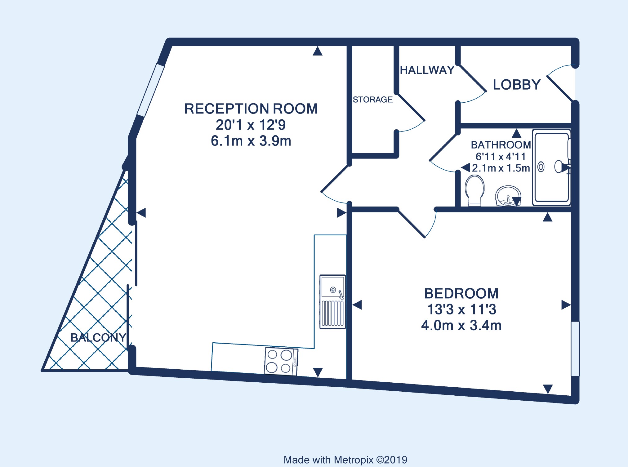 1 Bedrooms Flat for sale in Braggs Lane, Old Market, Bristol BS2