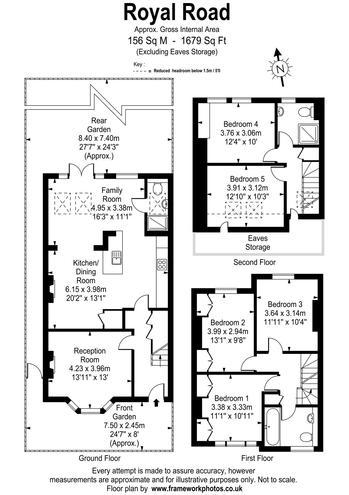 40, Royal Road, Teddington floorplan