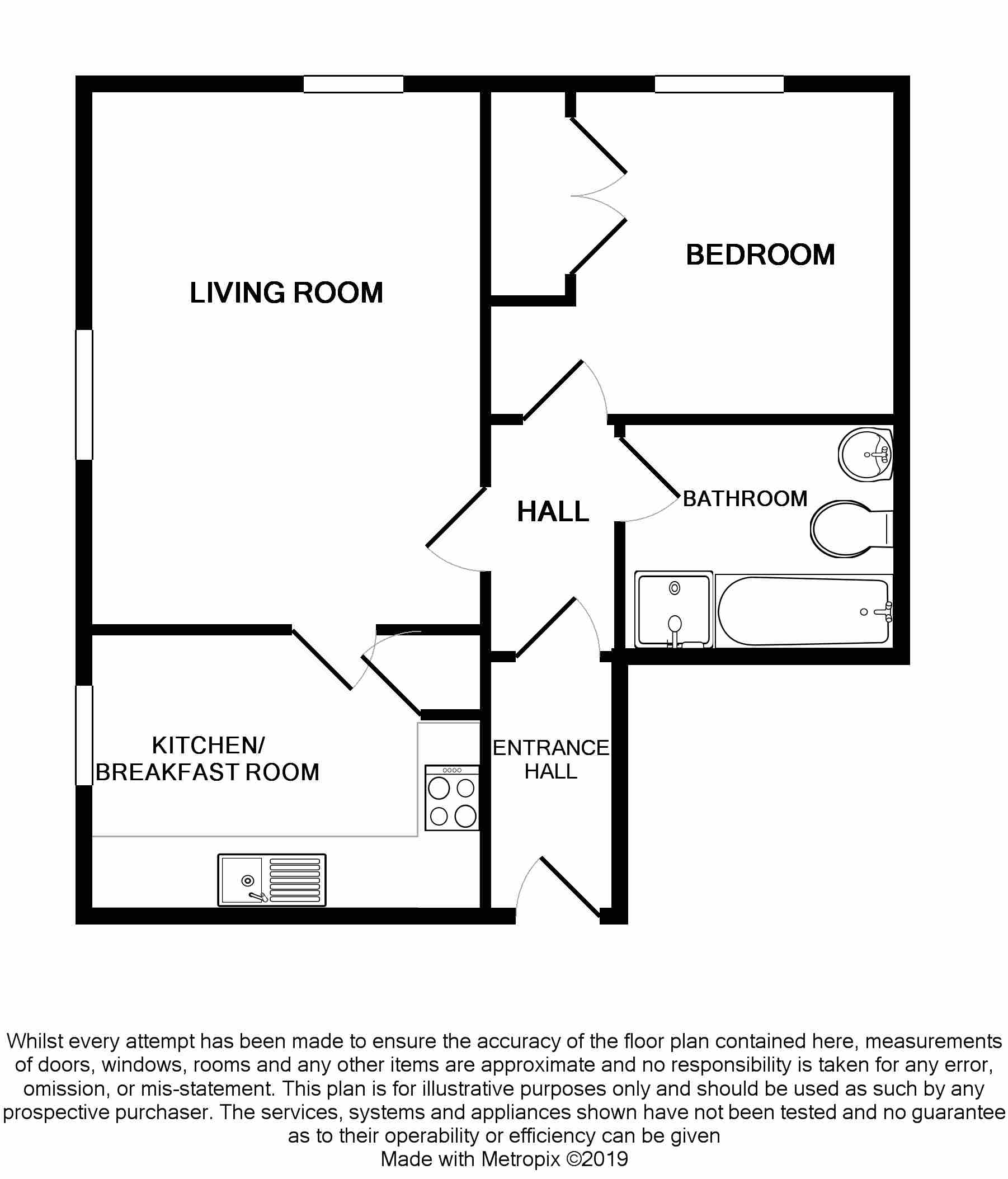 1 bed flat for sale in Bridgeside, Deal CT14 Zoopla