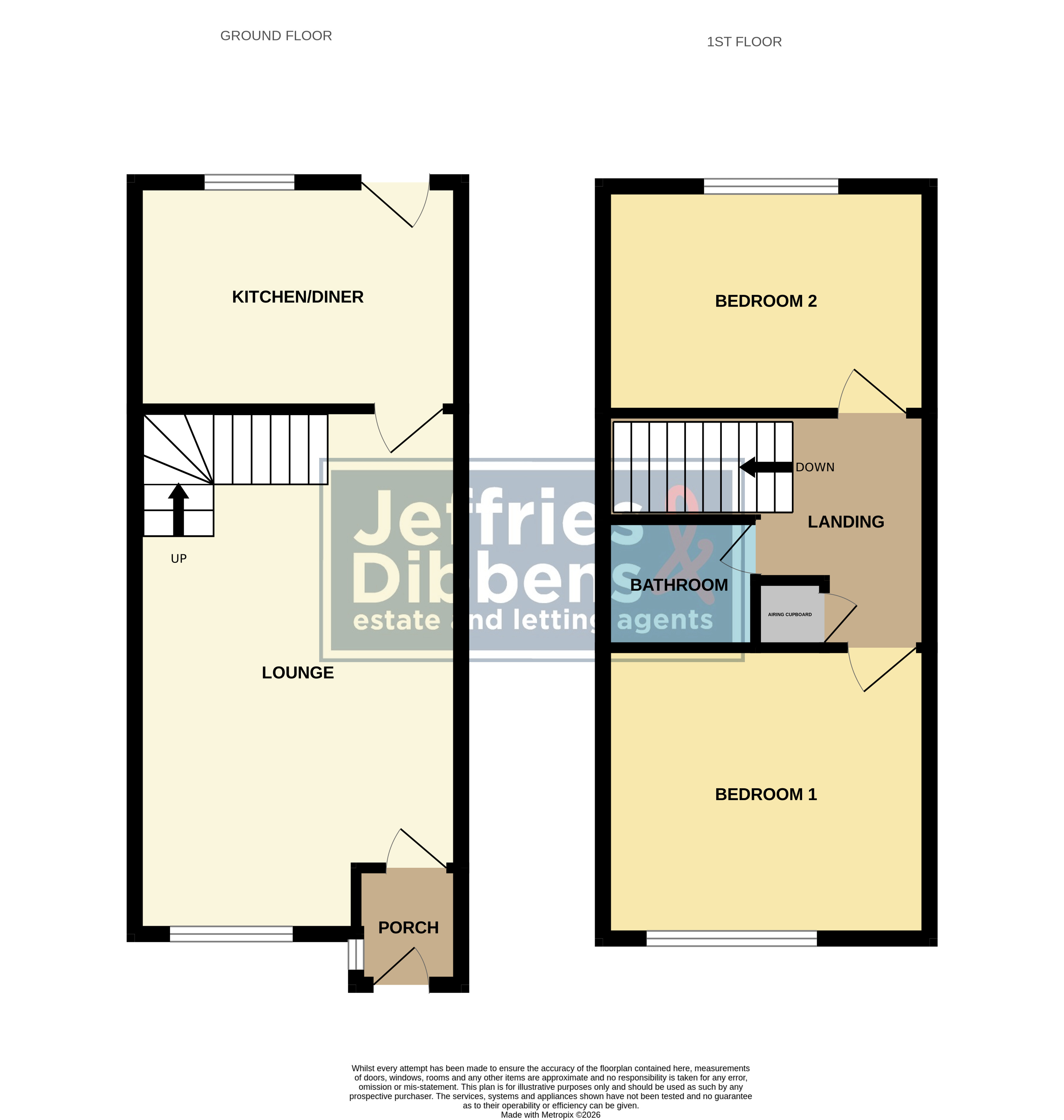 43, Weyhill Close, Portchester floorplan