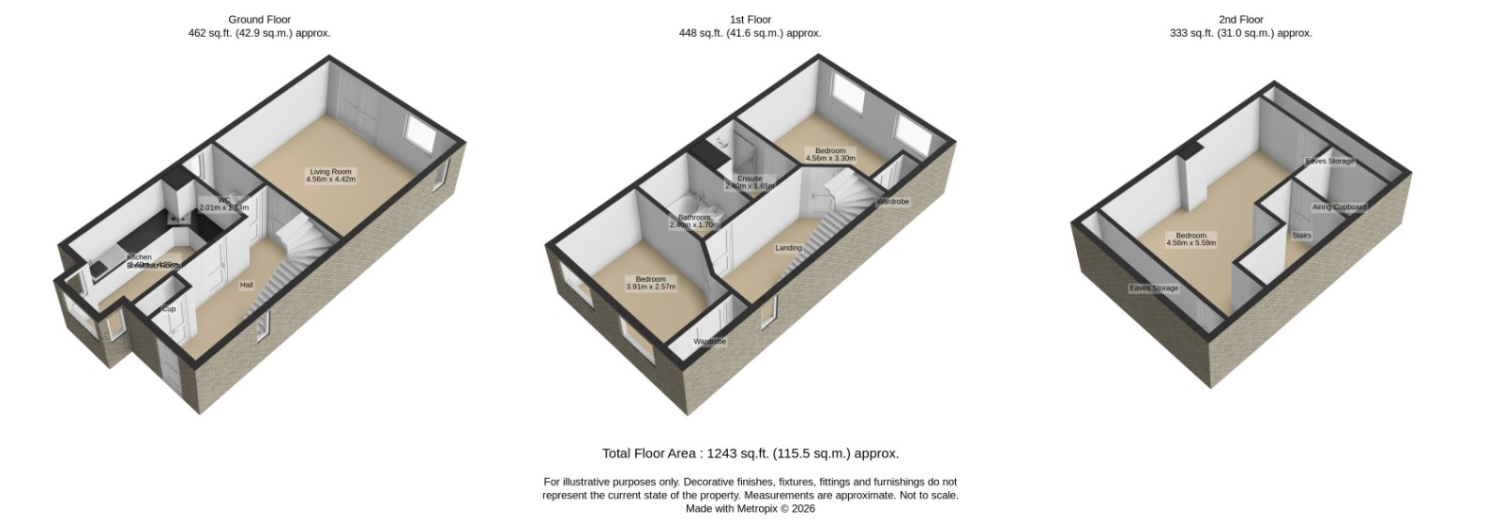 10, Dew Pond Close, Horsham floorplan