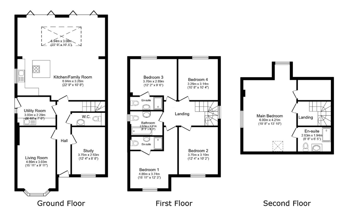 Lavender House (Plot 2),, Viking Way, Sevenoaks floorplan
