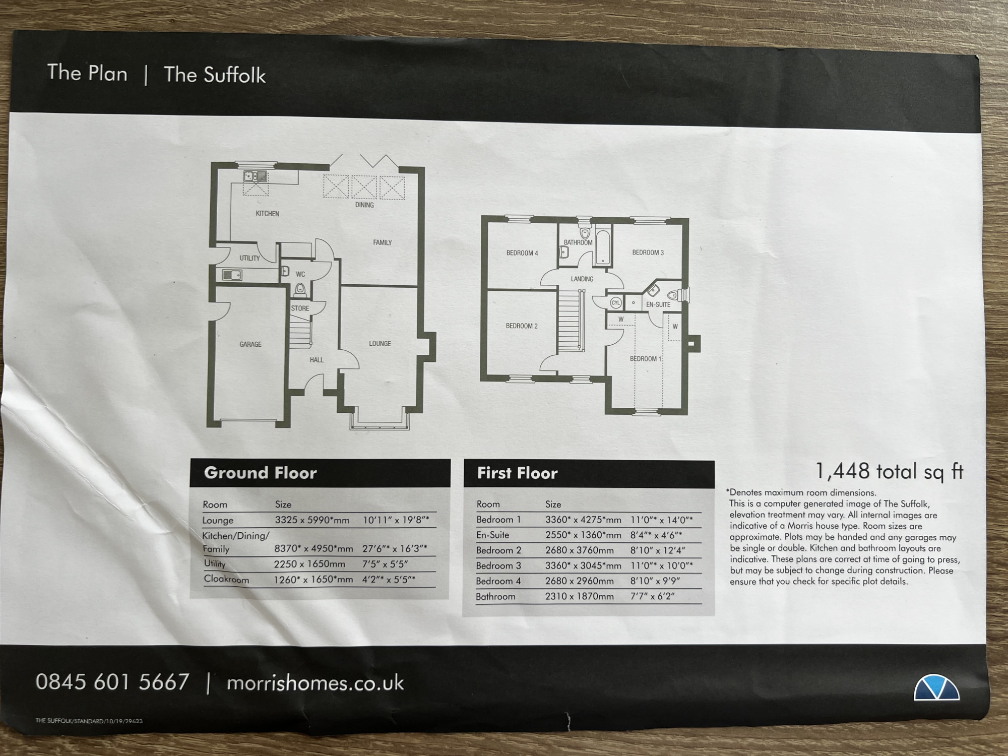 15, Laurel Crescent, Preston floorplan
