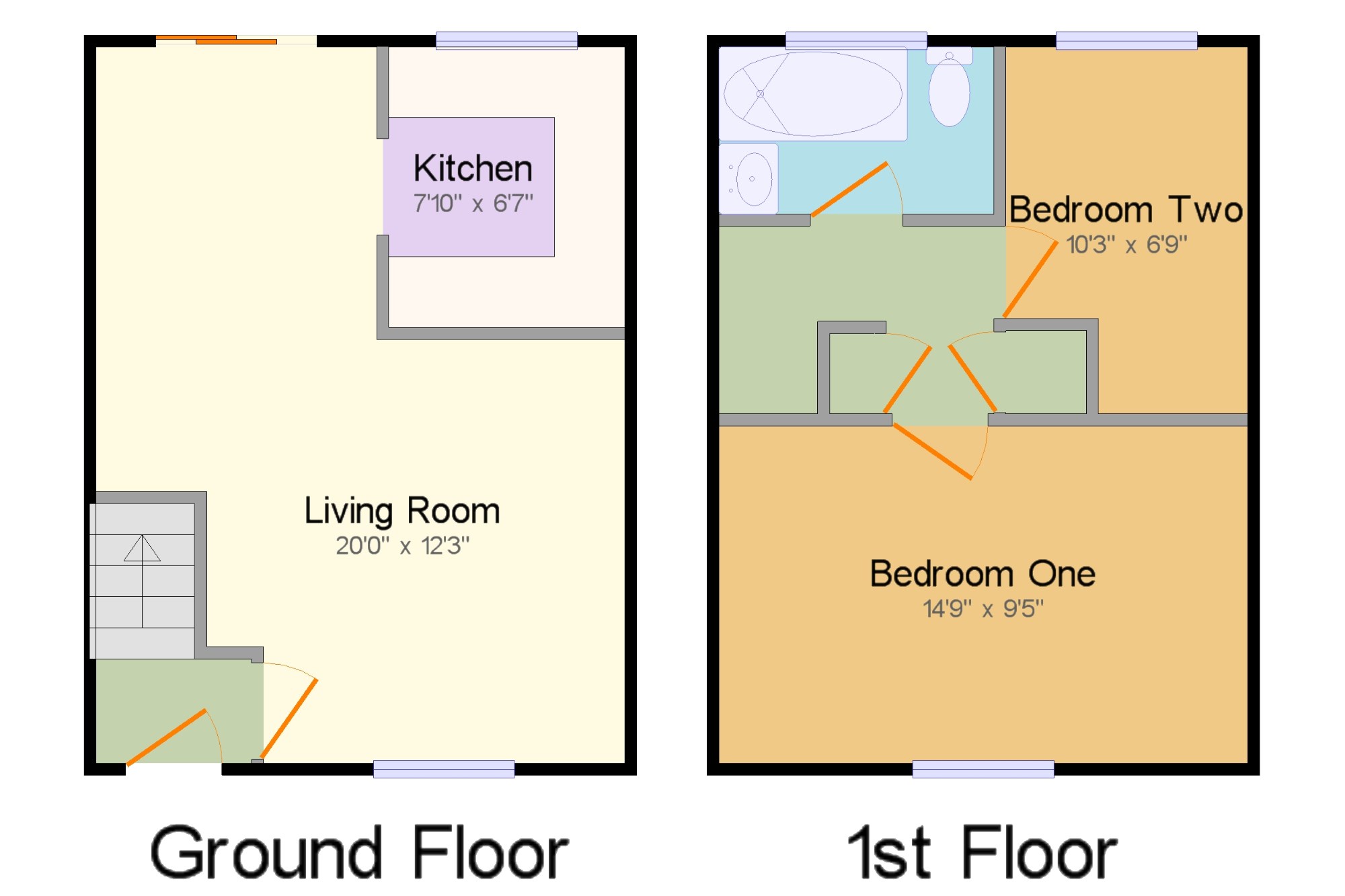 2 Bedrooms Terraced house for sale in Todd Crescent, Sittingbourne, Kent ME10