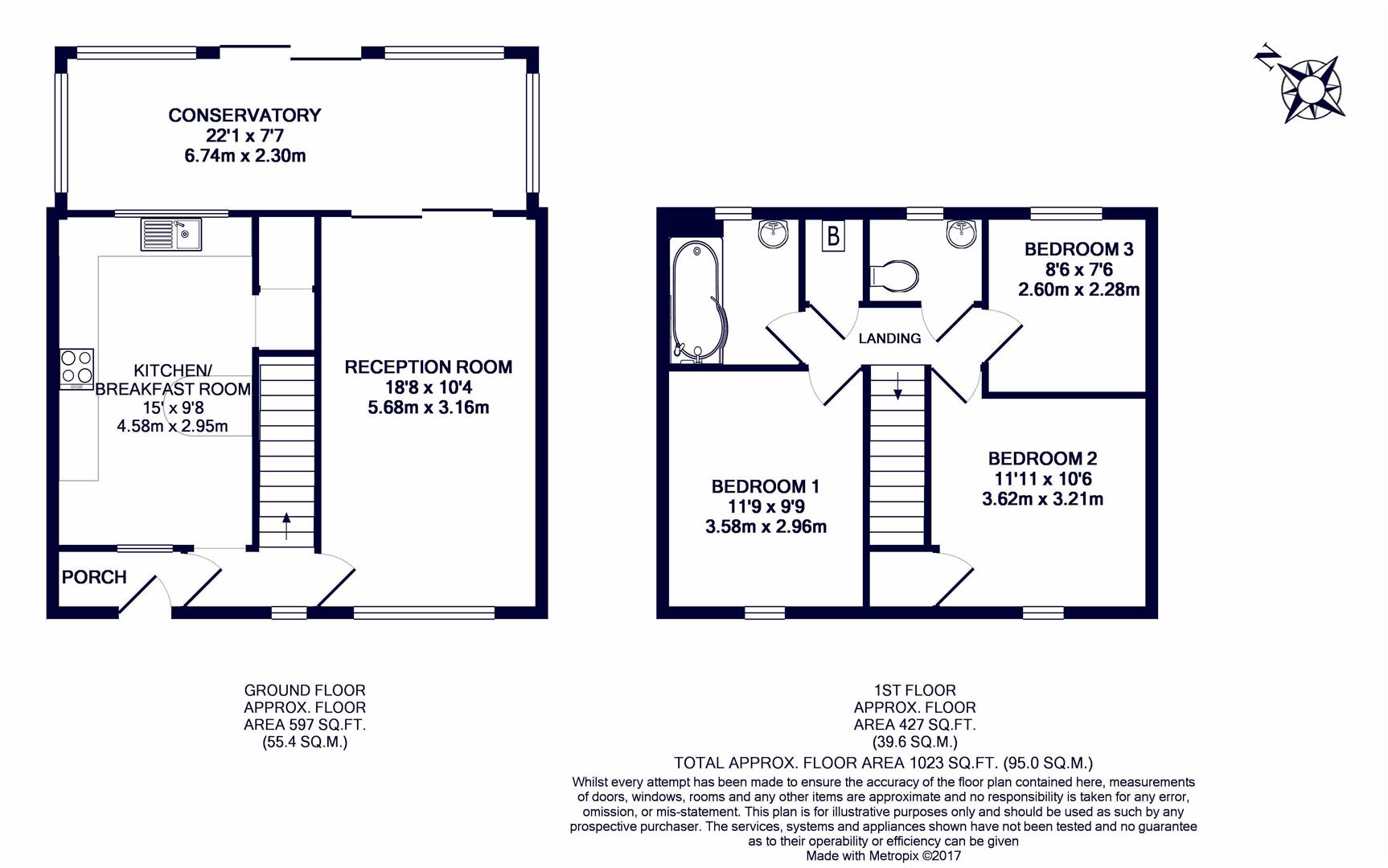 22, Charnwood Road, Hillingdon floorplan