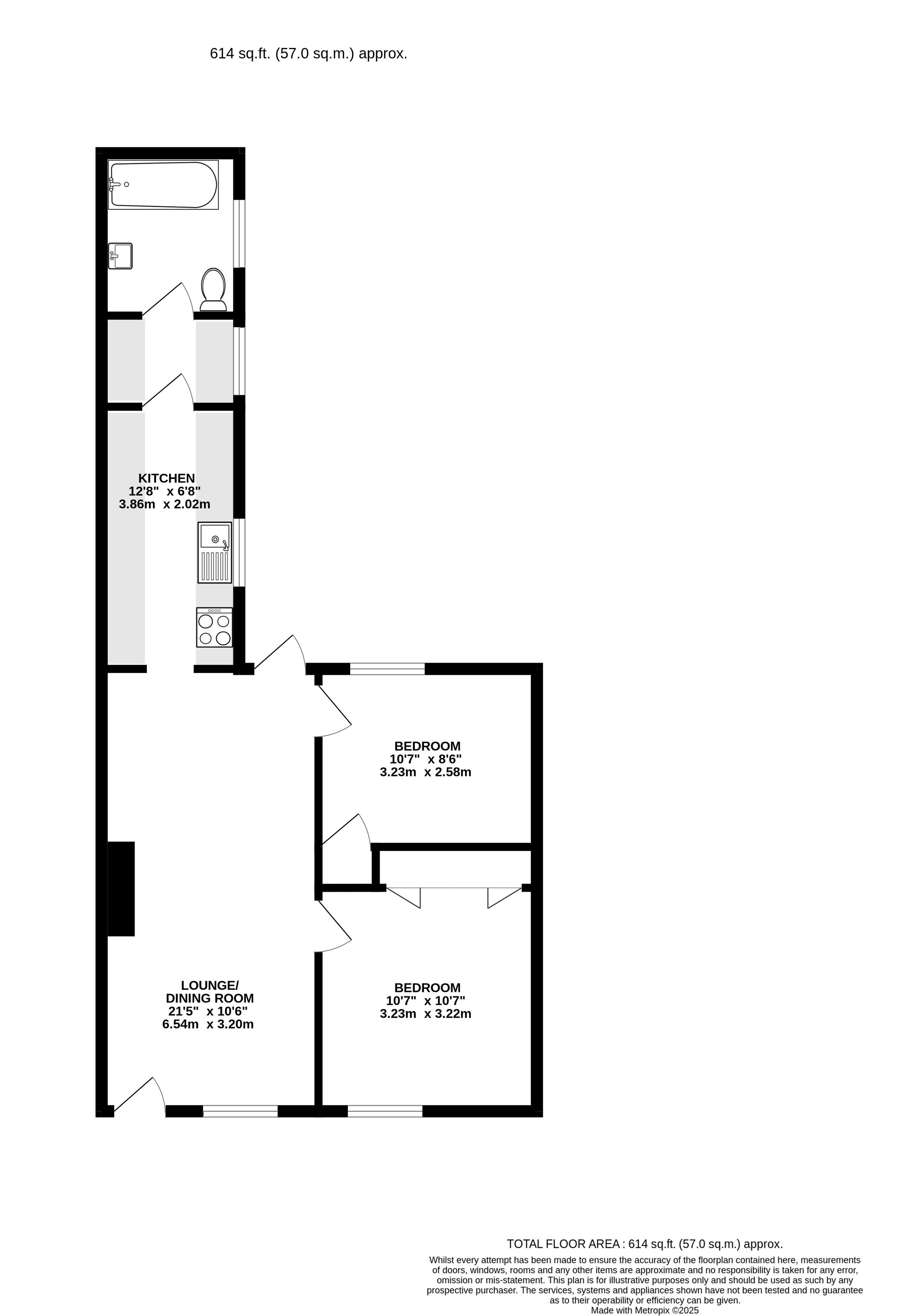 11, Firacre Road, Aldershot floorplan