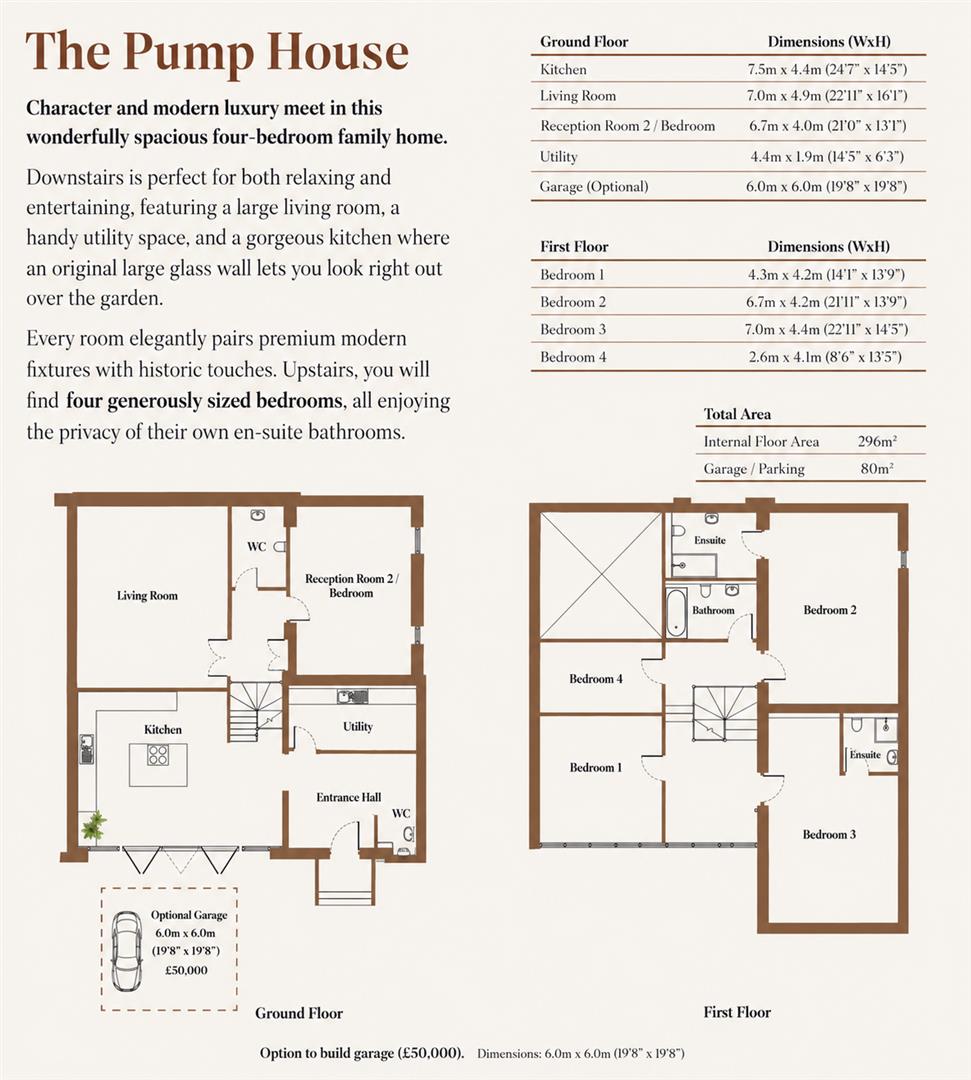 The Pump House, Bury Lane, Great Hormead floorplan