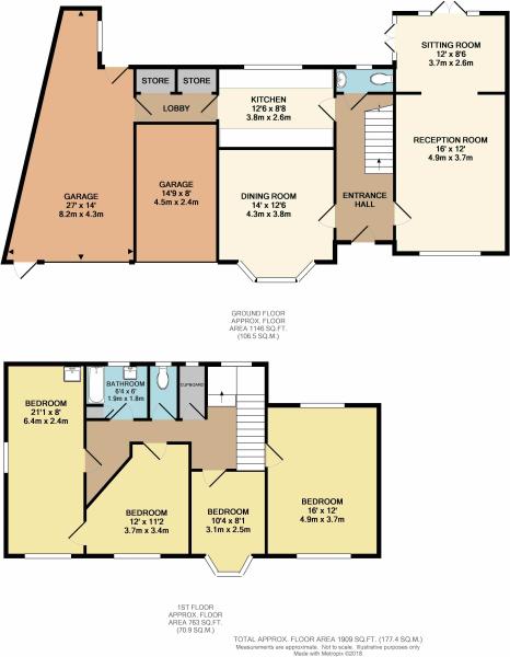 4 Bedrooms Semi-detached house for sale in Arkwright Road, South Croydon CR2