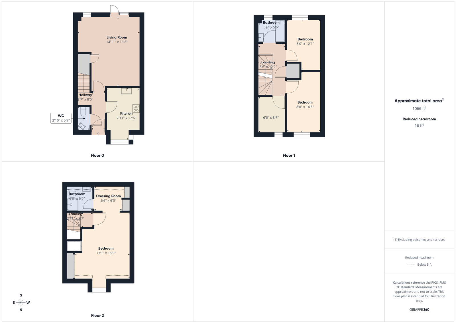 1A, Bennet Canfield, Dunmow floorplan
