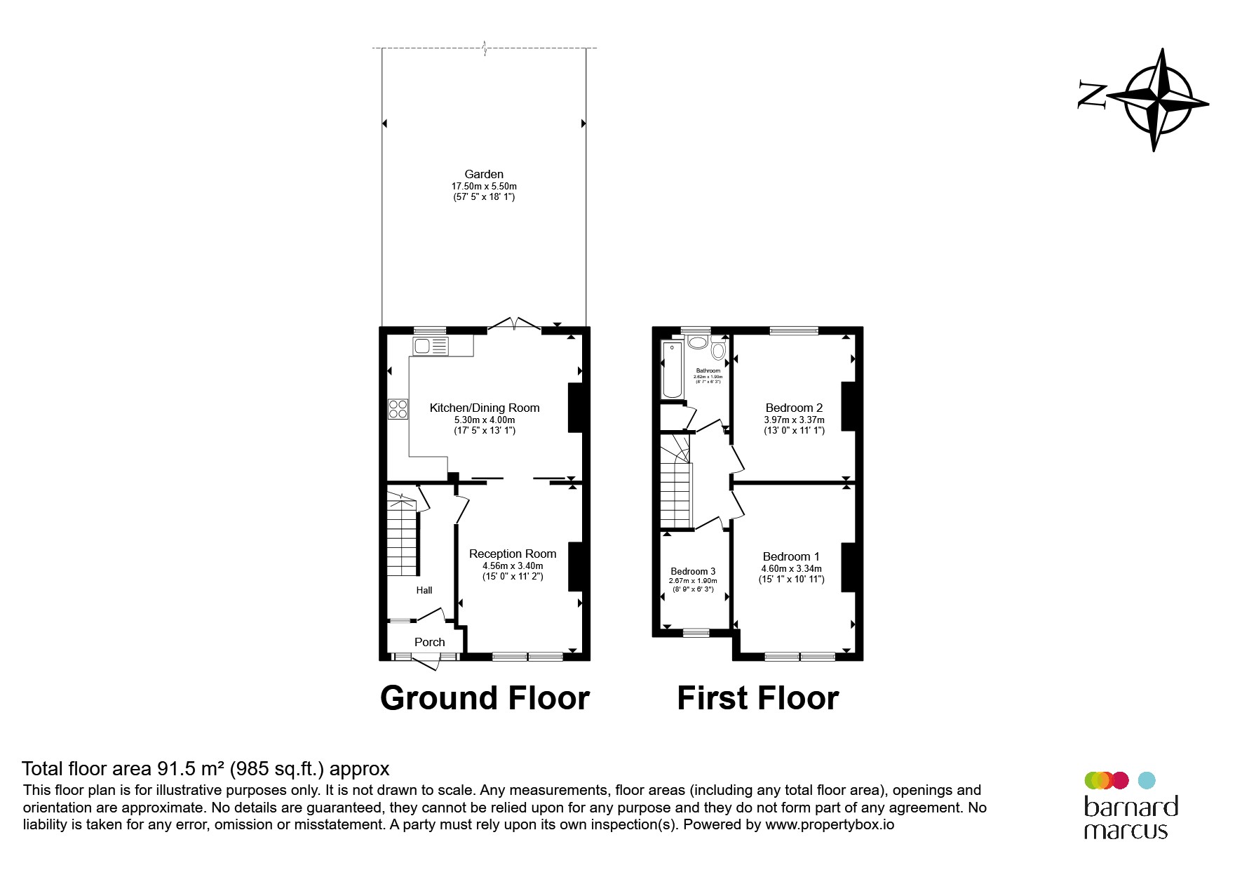 Cumberland Road, London floorplan