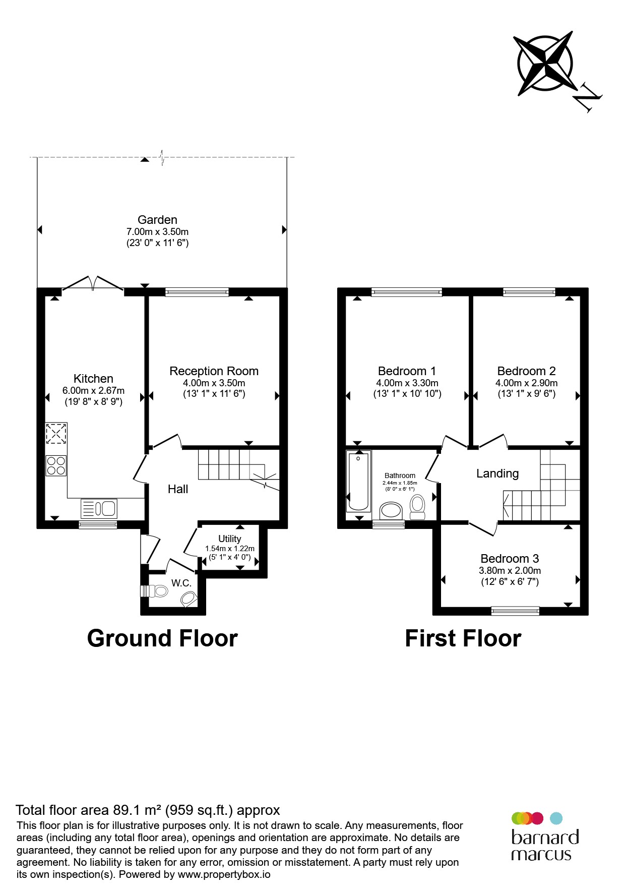 Millson Close, London floorplan