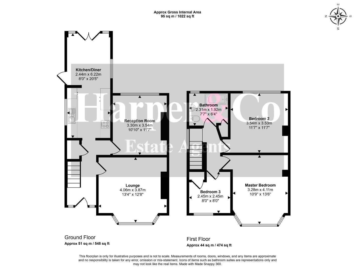 27, The Oval, Middlesbrough floorplan