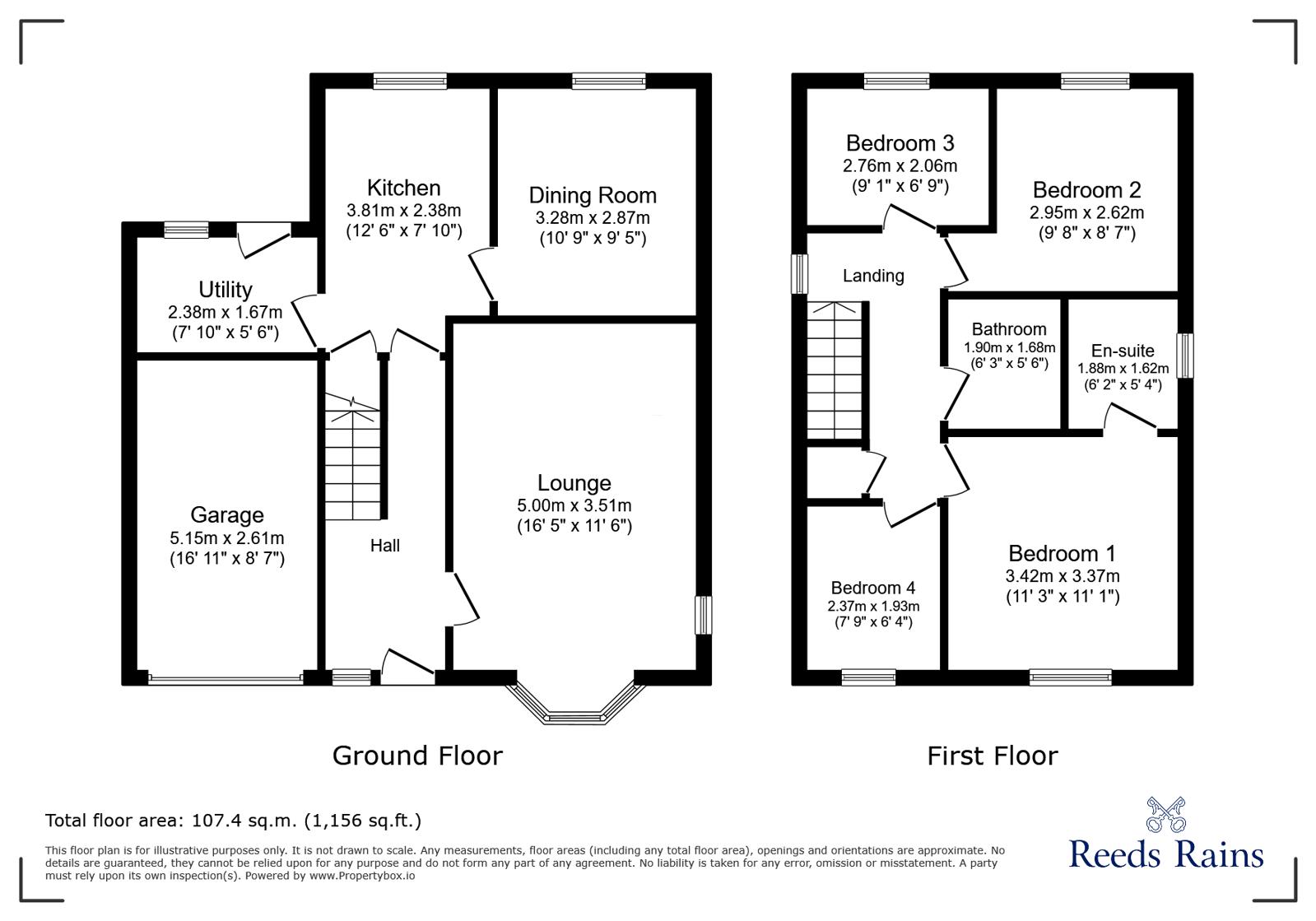 5, Shirebrook Drive, Derbyshire floorplan
