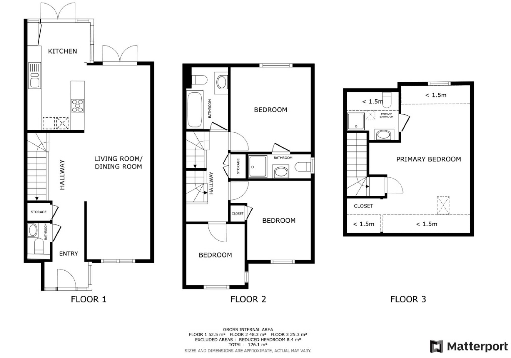 3, Eliots Close, Margate floorplan