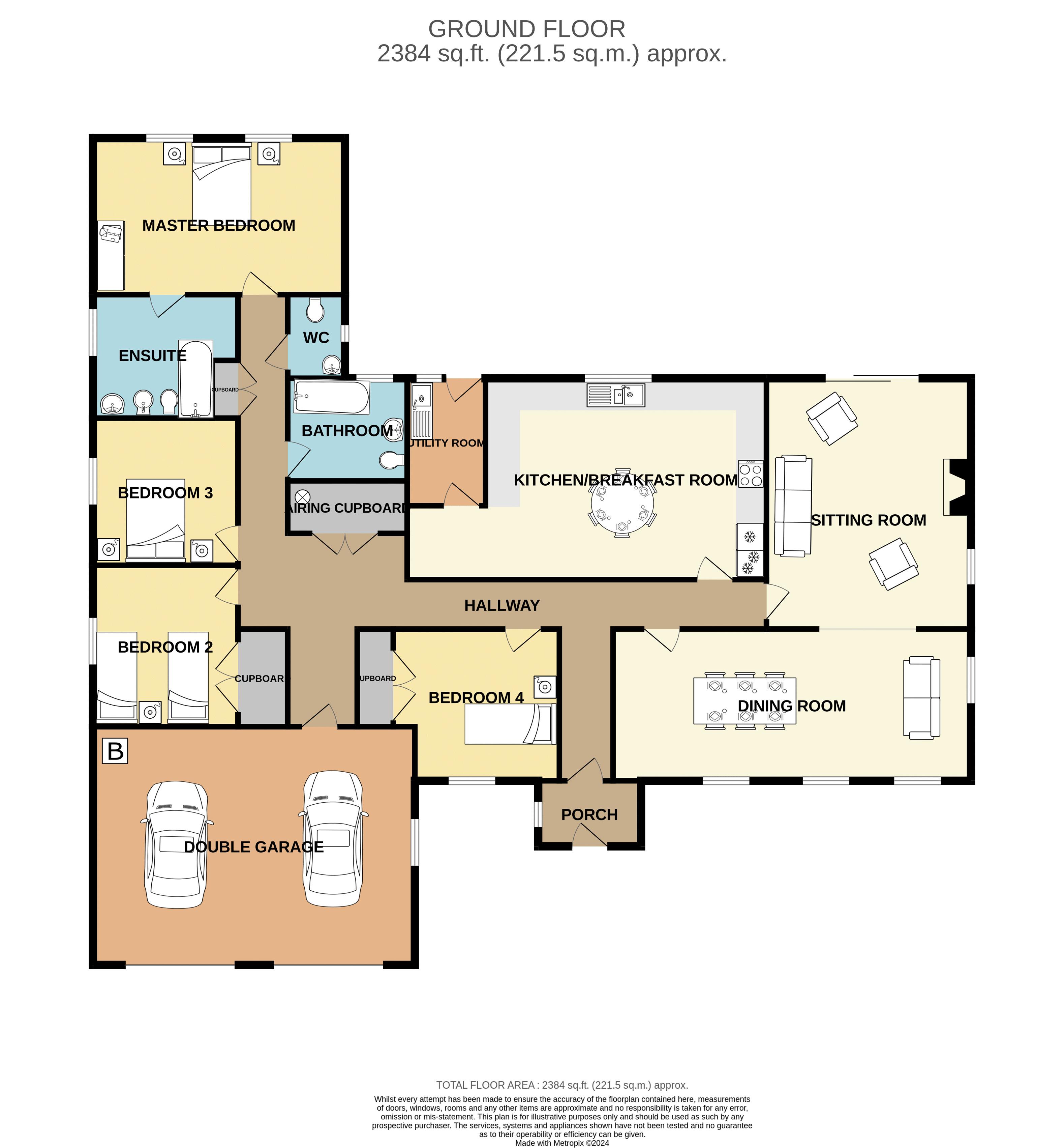 Stembridge, Martock TA12, 4 bedroom detached bungalow for sale
