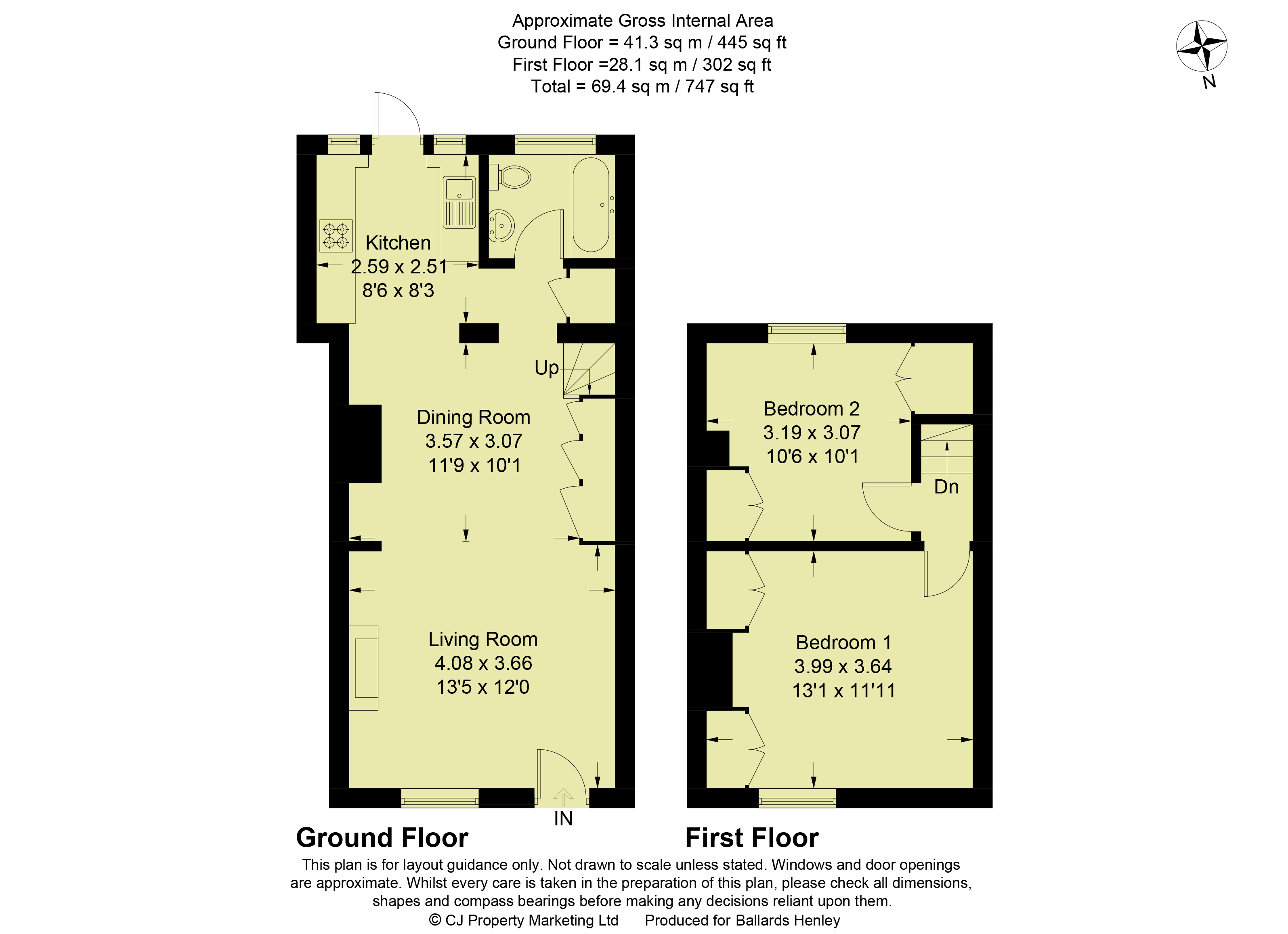 52, Pinkneys Drive, Berkshire floorplan