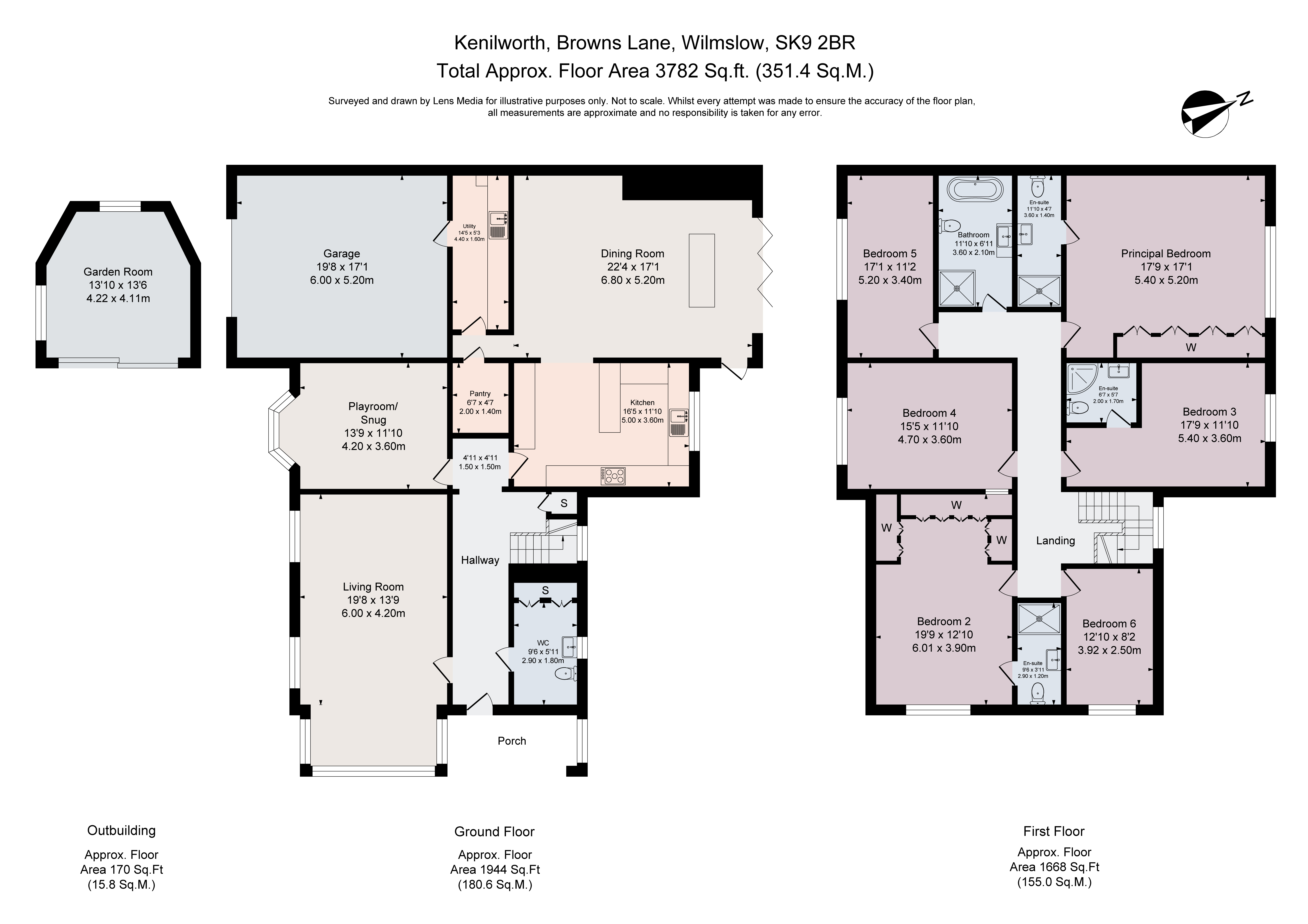 Kenilworth,, Browns Lane, Cheshire floorplan