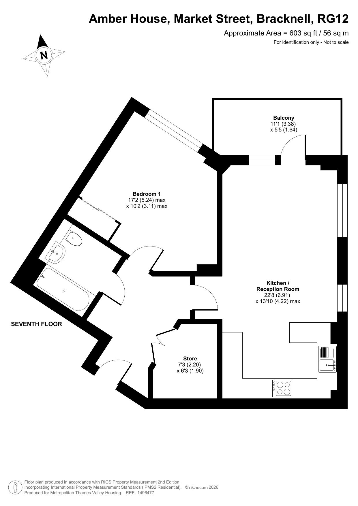 Amber House Market Street, Bracknell floorplan