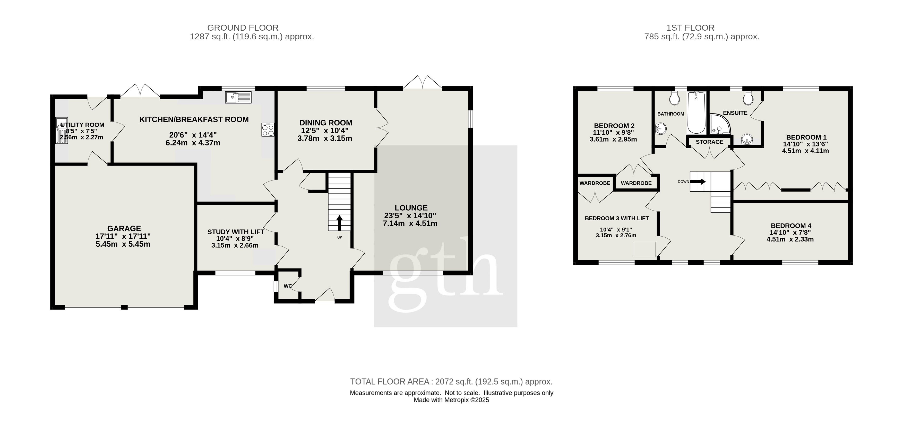 17, Millands Lane, Bridgwater floorplan