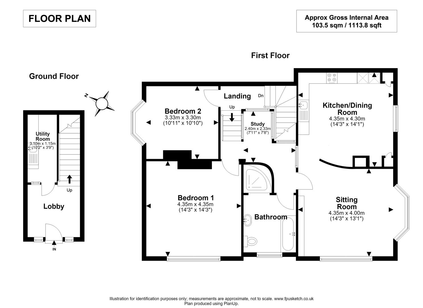 2, Silvretta, New Street, Lymington floorplan