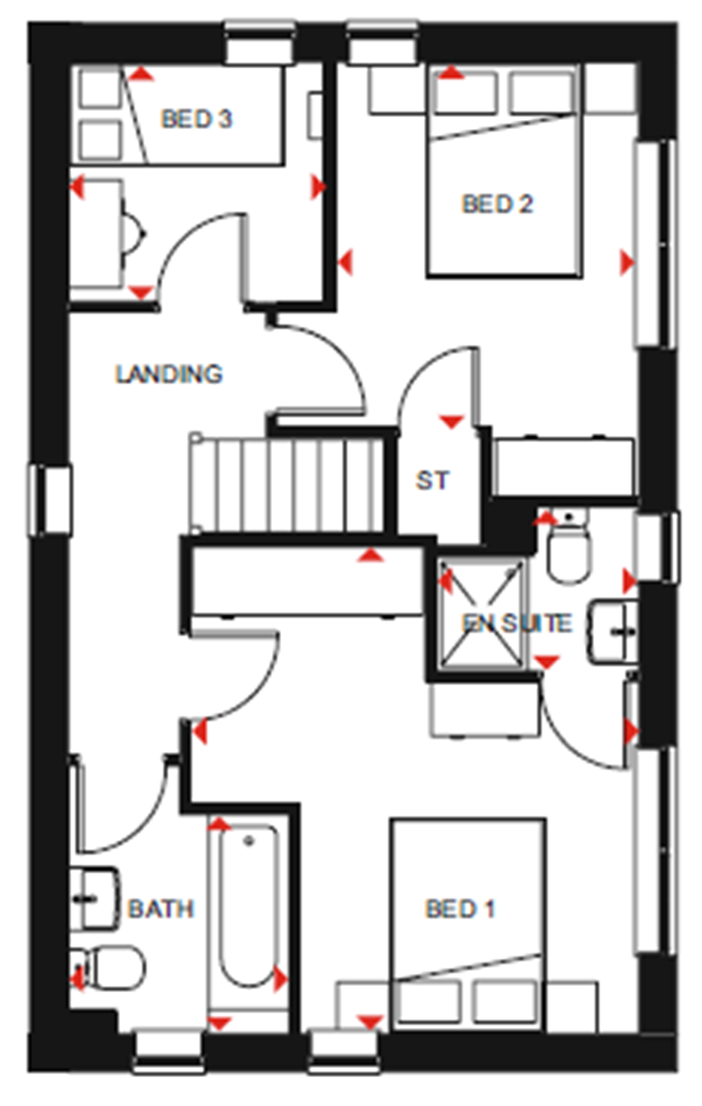 "Ennerdale" at Waterhouse Way, Hampton Gardens, Peterborough PE7, 3