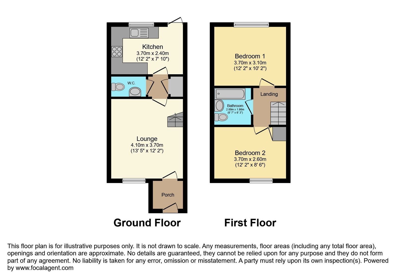 35, Ashtree Close, Newton Aycliffe floorplan