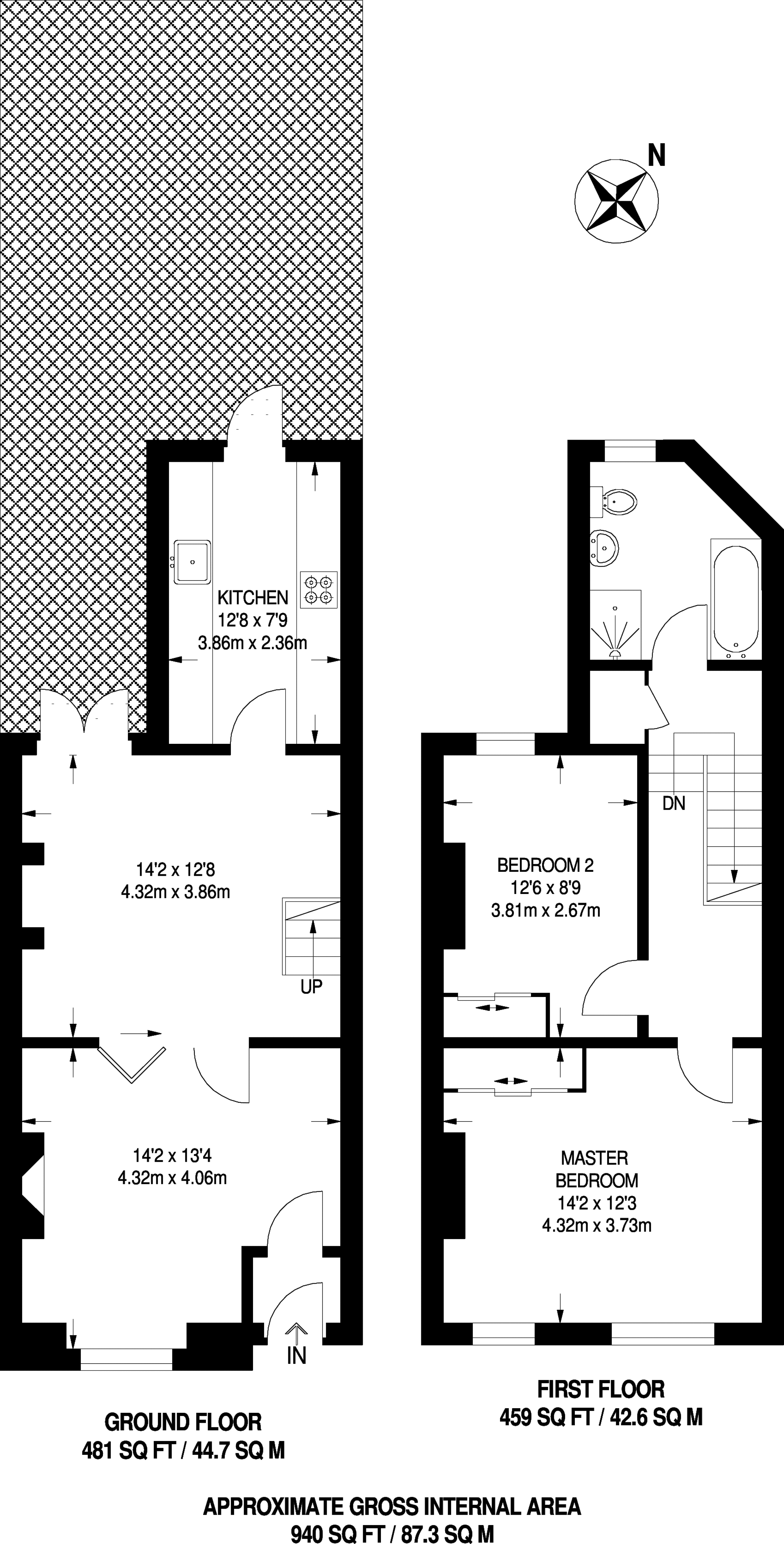 2 Bedrooms  to rent in Percival Road, Enfield EN1