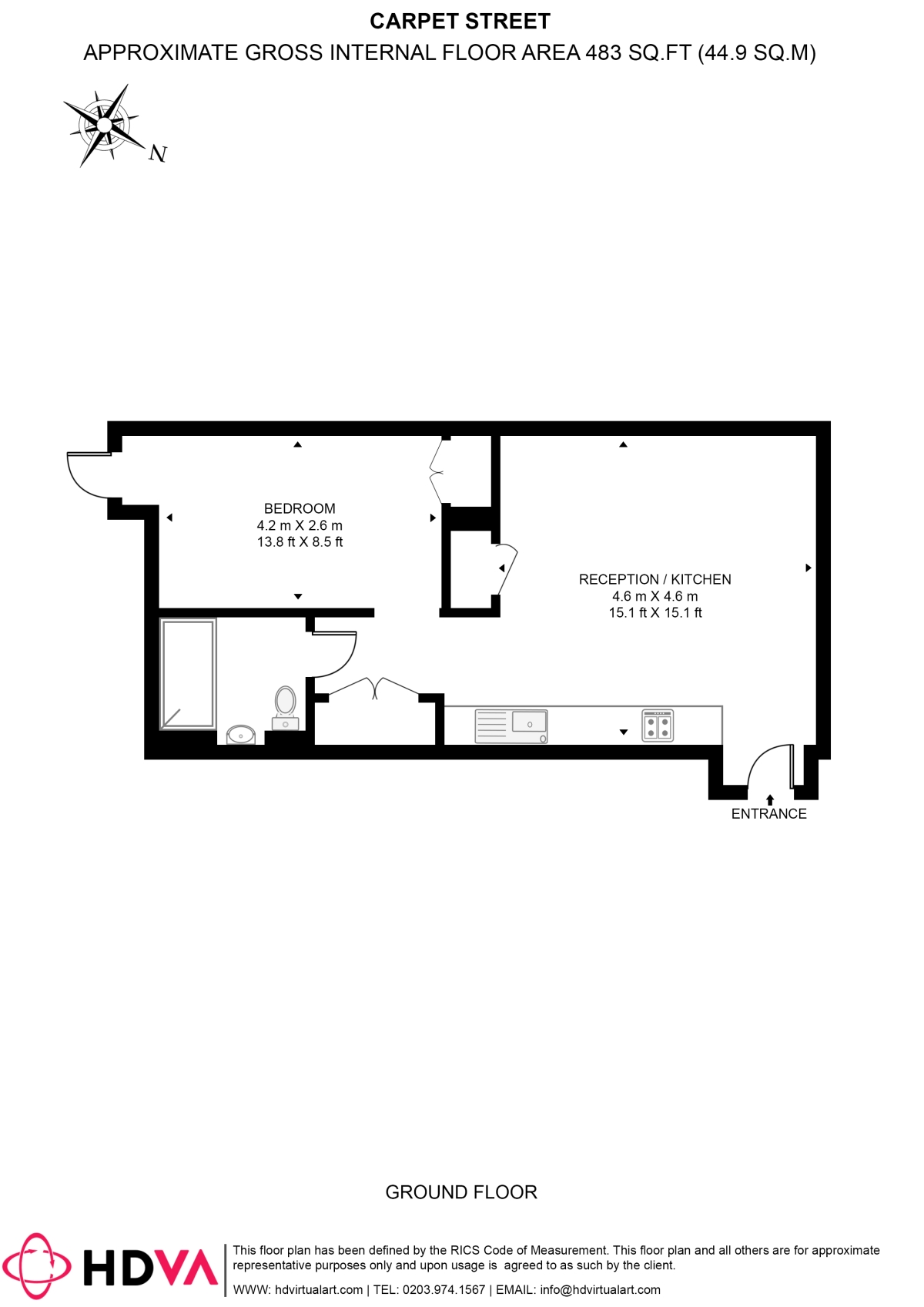 Carpet Street, London floorplan