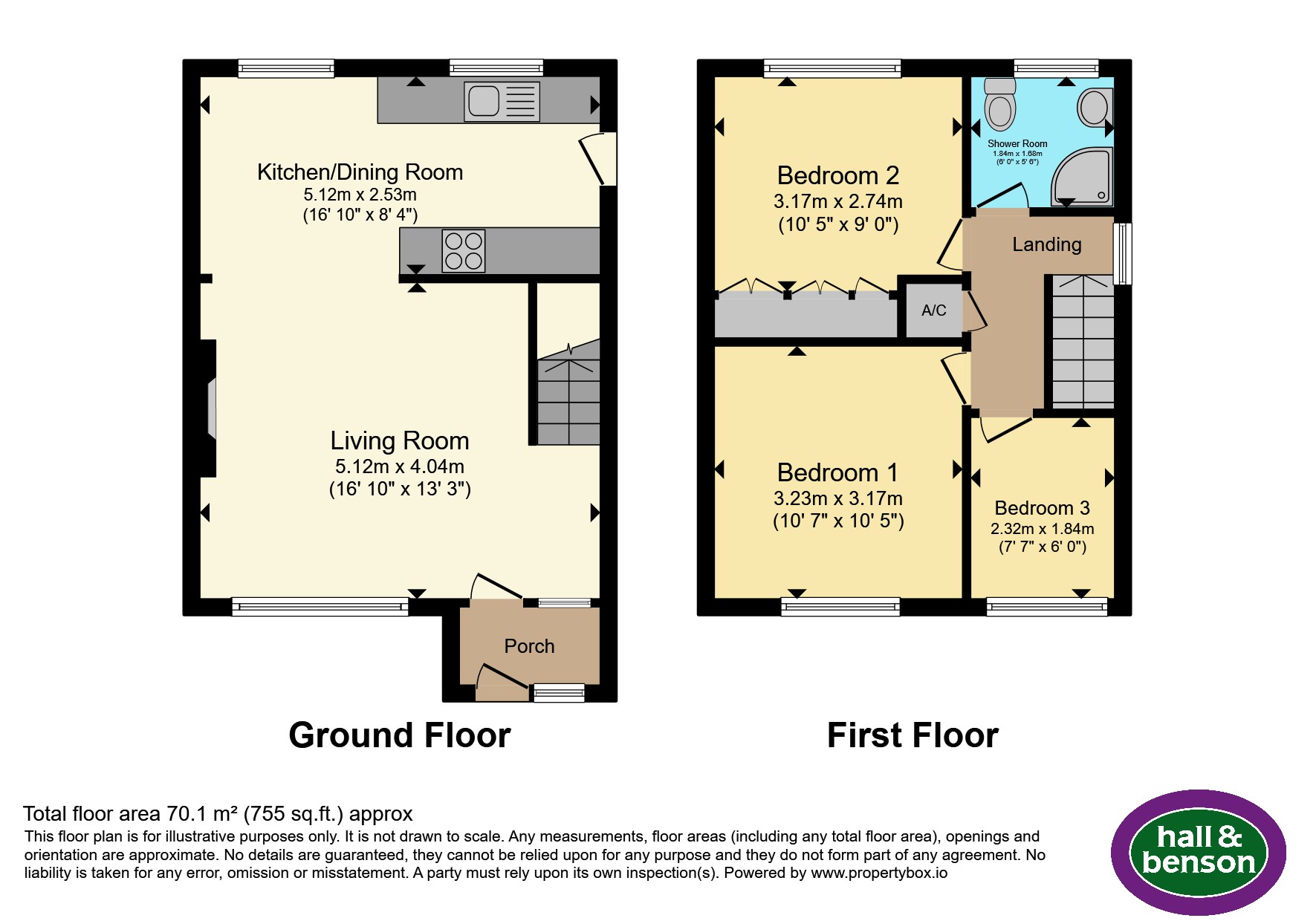 5, Hillside Road, Derby floorplan