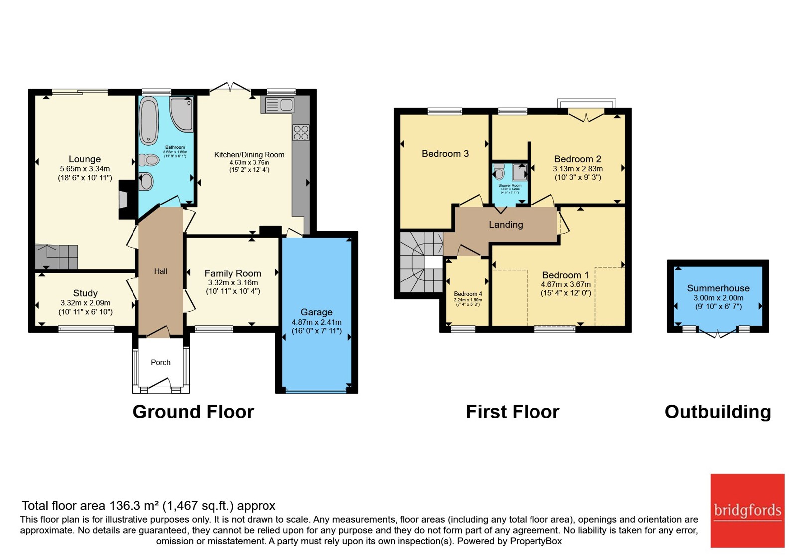 4, Gorsey Bank, Staffordshire floorplan