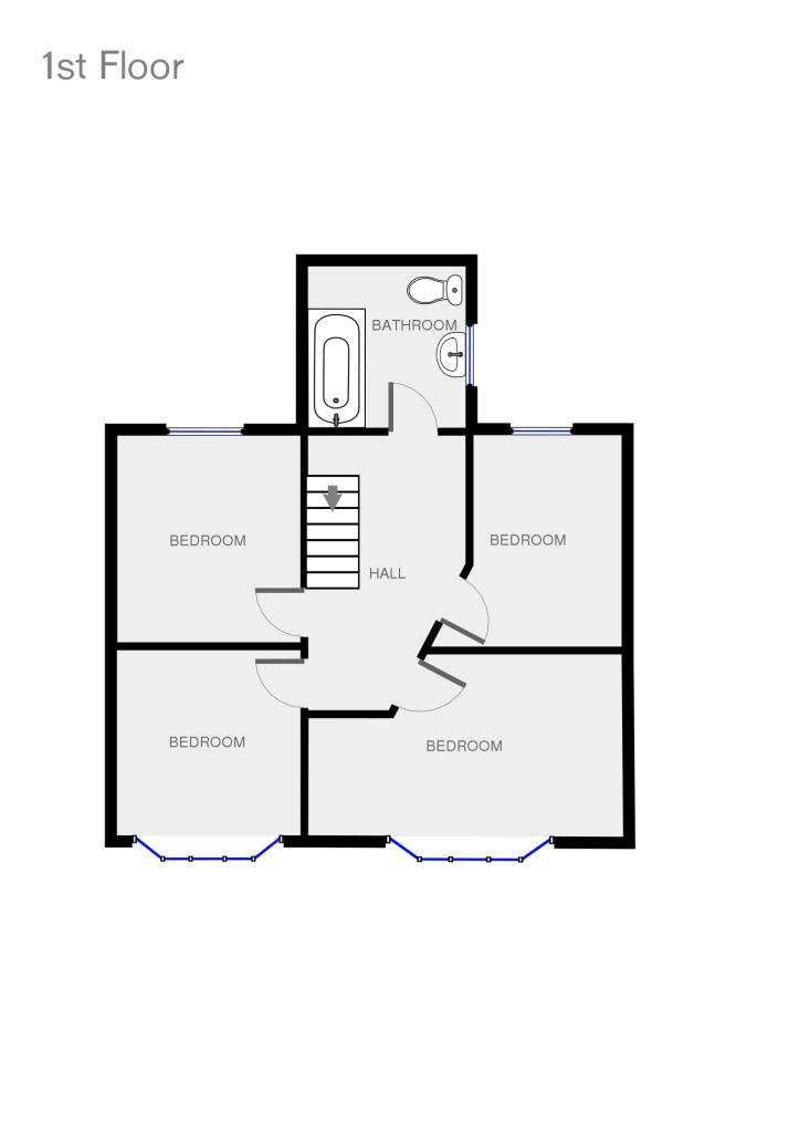 1, Dogfield Street, Cardiff floorplan