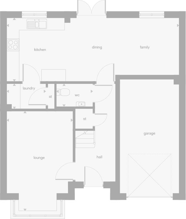112, Off Manuel Terrace, Whitecross, Falkirk floorplan