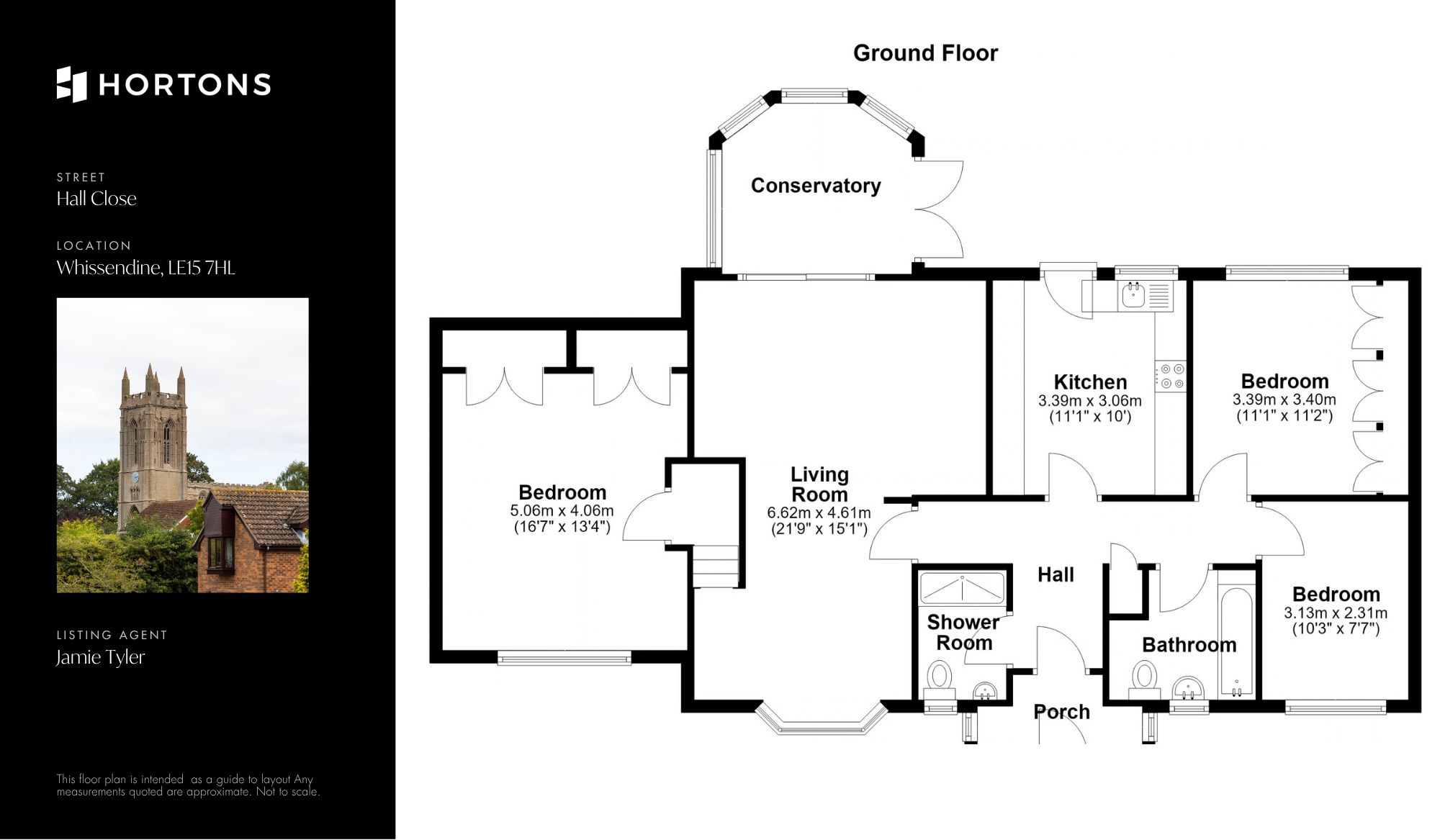 23 Hall Close, Oakham floorplan