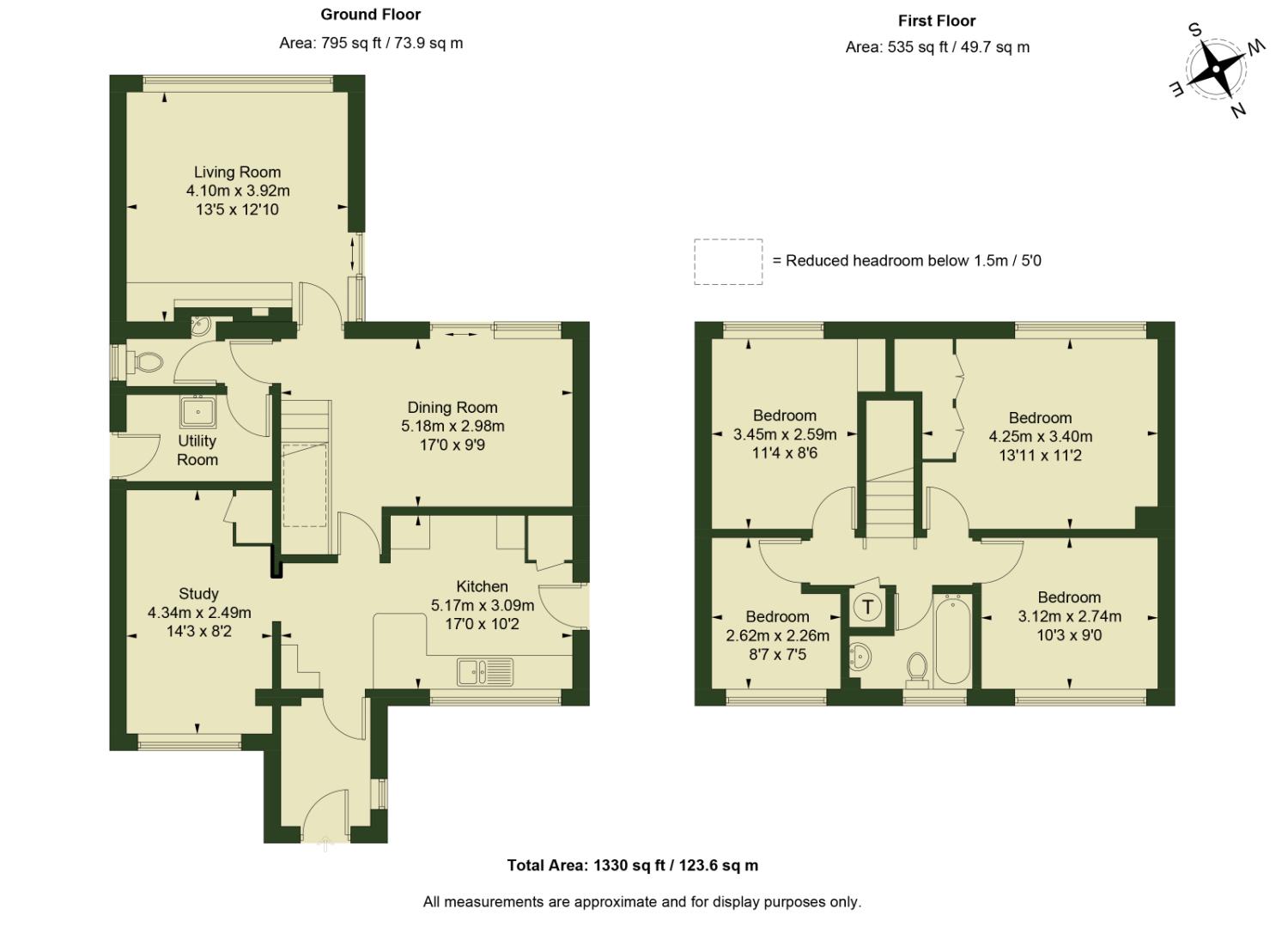 4 Bedrooms Detached house for sale in Brook Lane, Great Barford, Bedford, Bedfordshire MK44