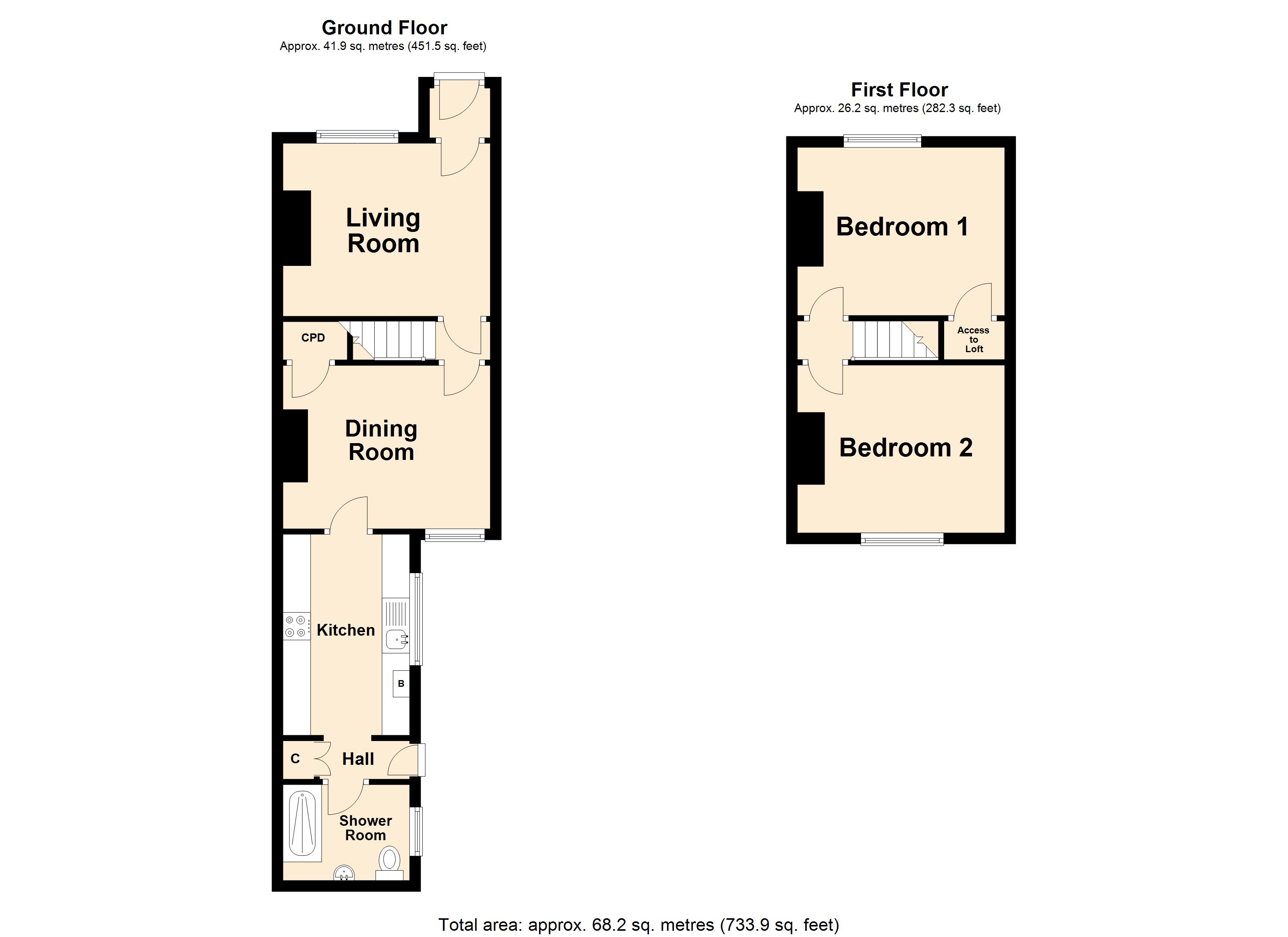 13, Stanley Road, Kent floorplan