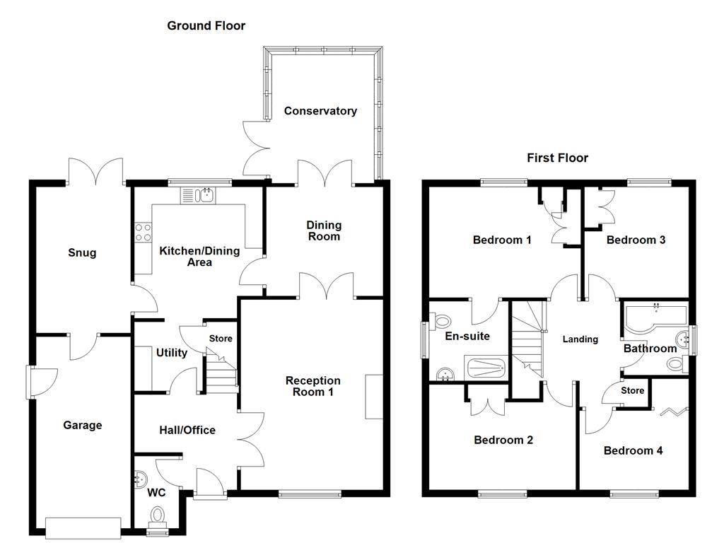 17, Dorset Drive, Clitheroe floorplan