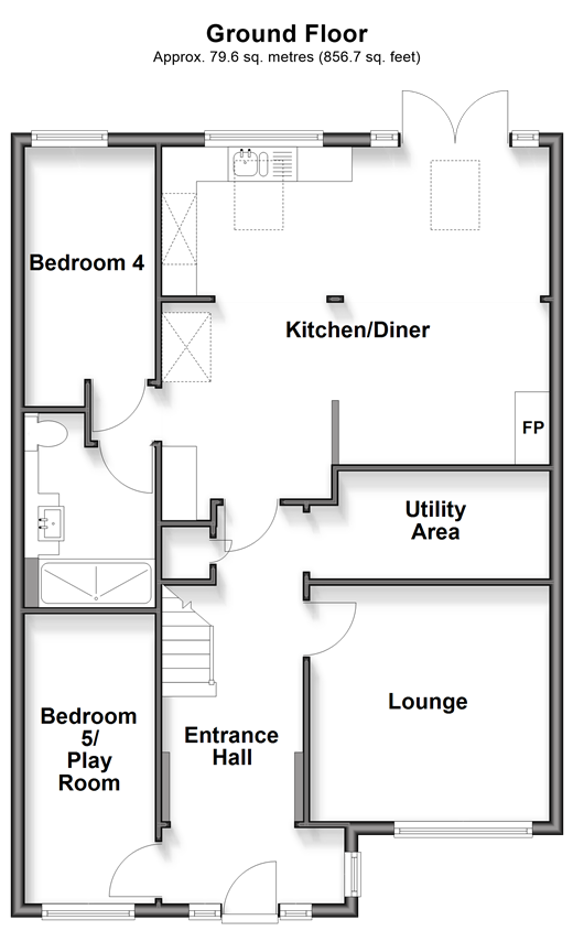 Crossways, Sittingbourne floorplan