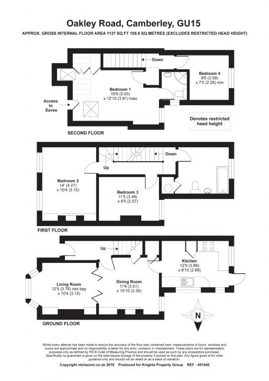 4 Bedrooms End terrace house for sale in Oakley Road, Camberley GU15