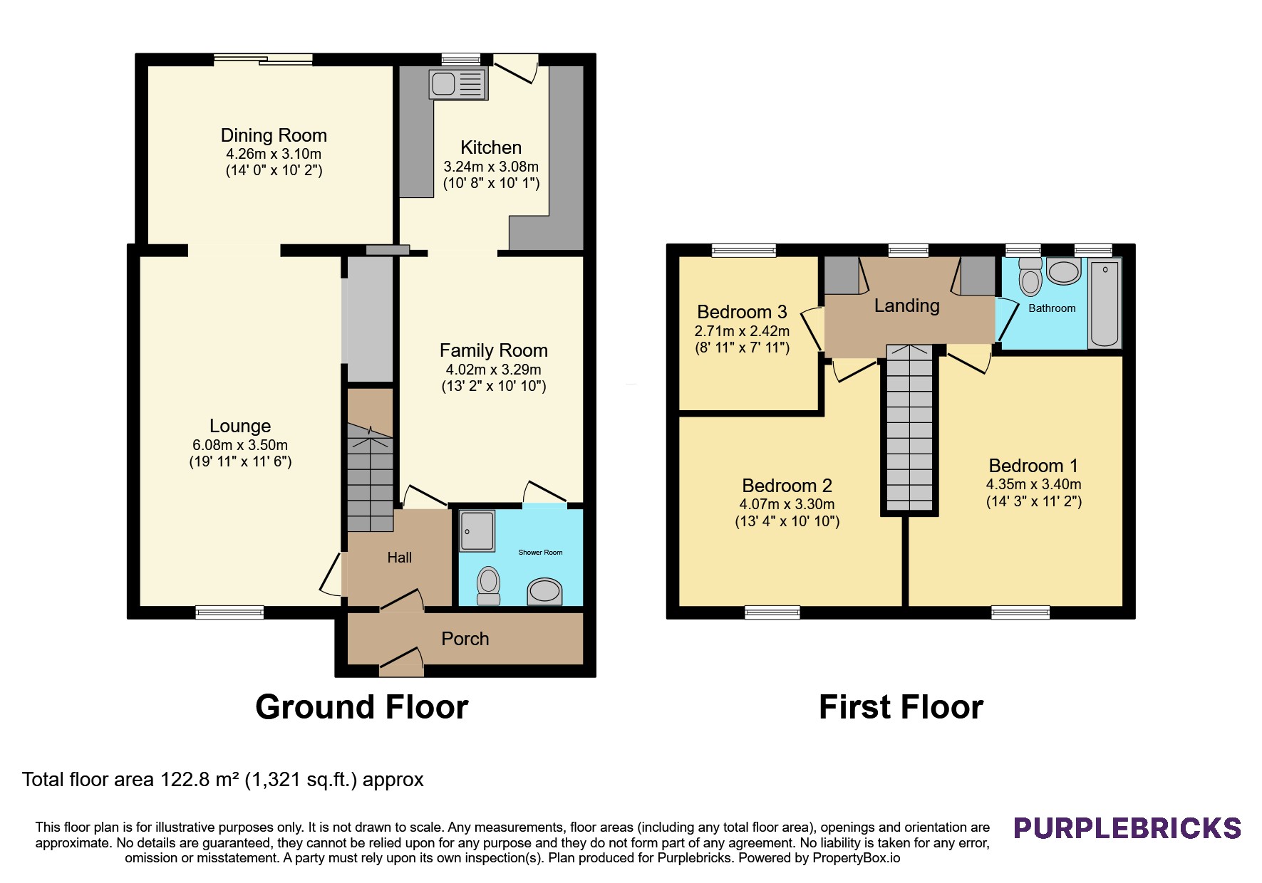 Nevin Crescent, Cardiff floorplan