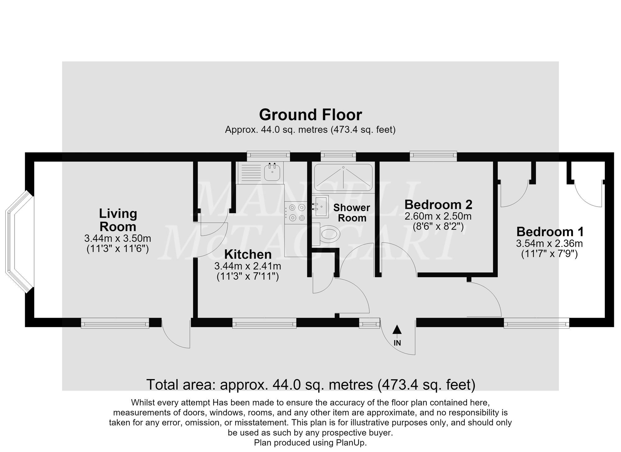 34 Bonehurst Road, Horley floorplan