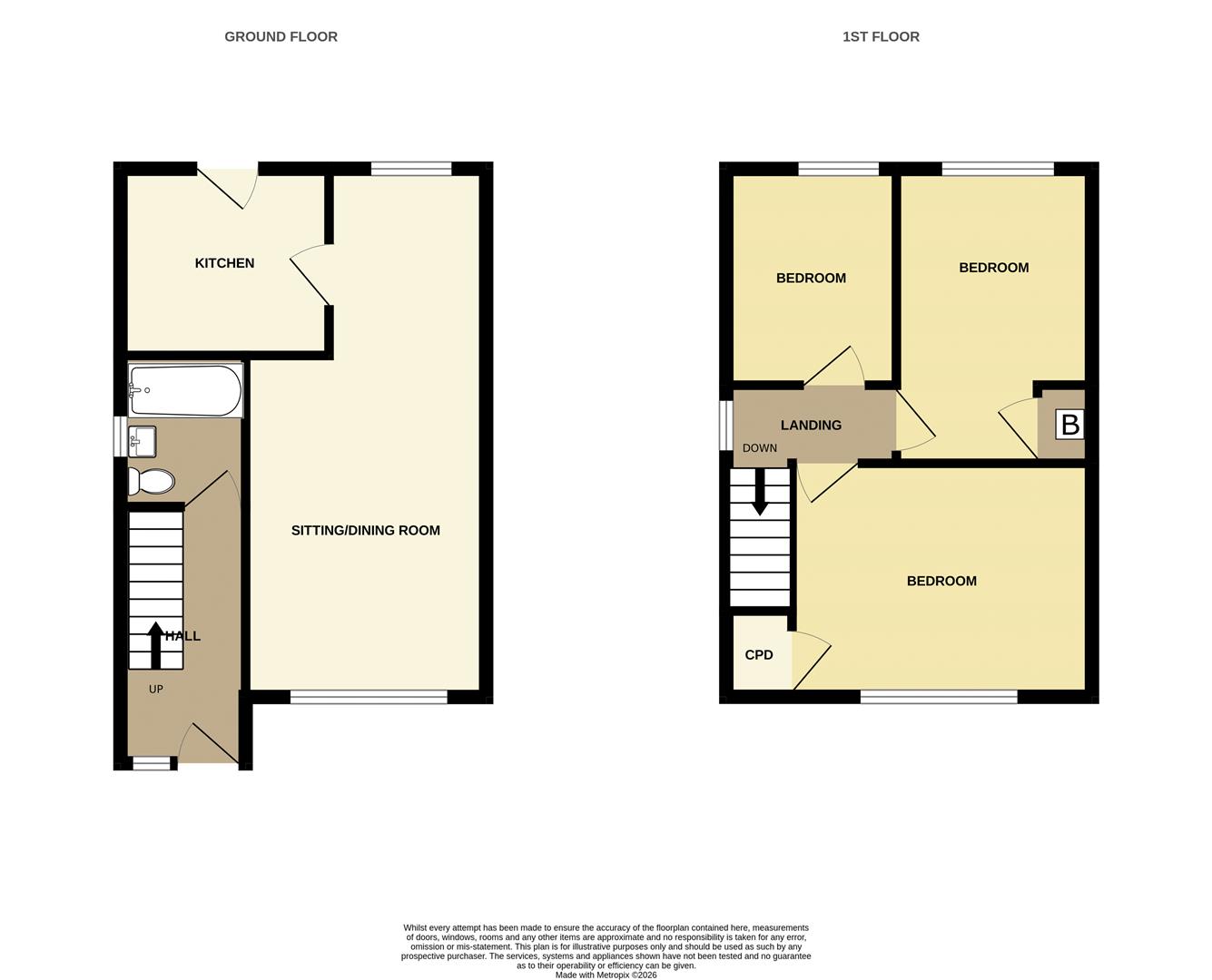 13, Southview Road, Par floorplan