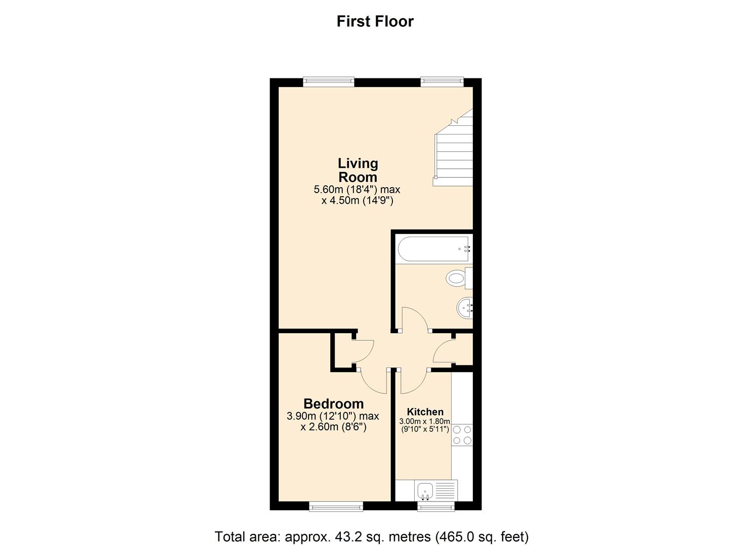 13, Hawkes Road, Eccles floorplan