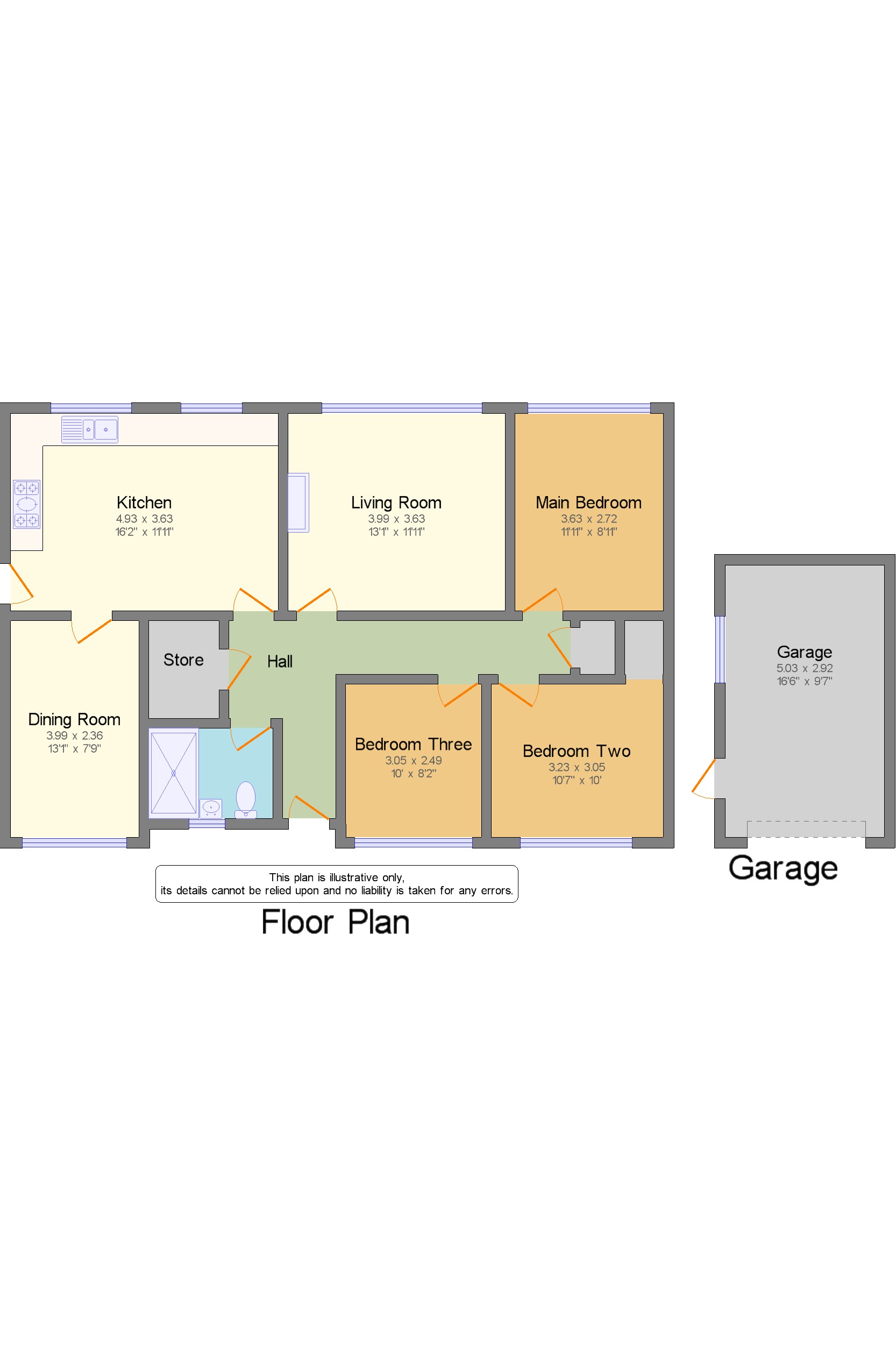 Forest Road, Loughborough, Leicestershire, . LE11, 3 bedroom bungalow