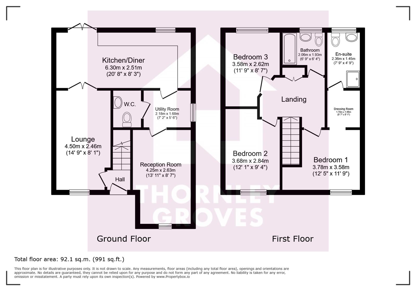 6, Chelmer Way, Eccles floorplan