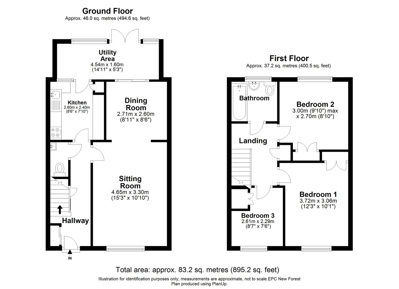 16, Leigh Park, Lymington floorplan
