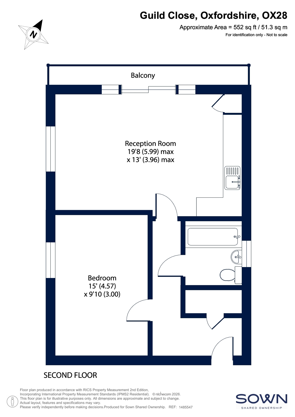 SNG SO, 8, Guild Close, Oxfordshire floorplan