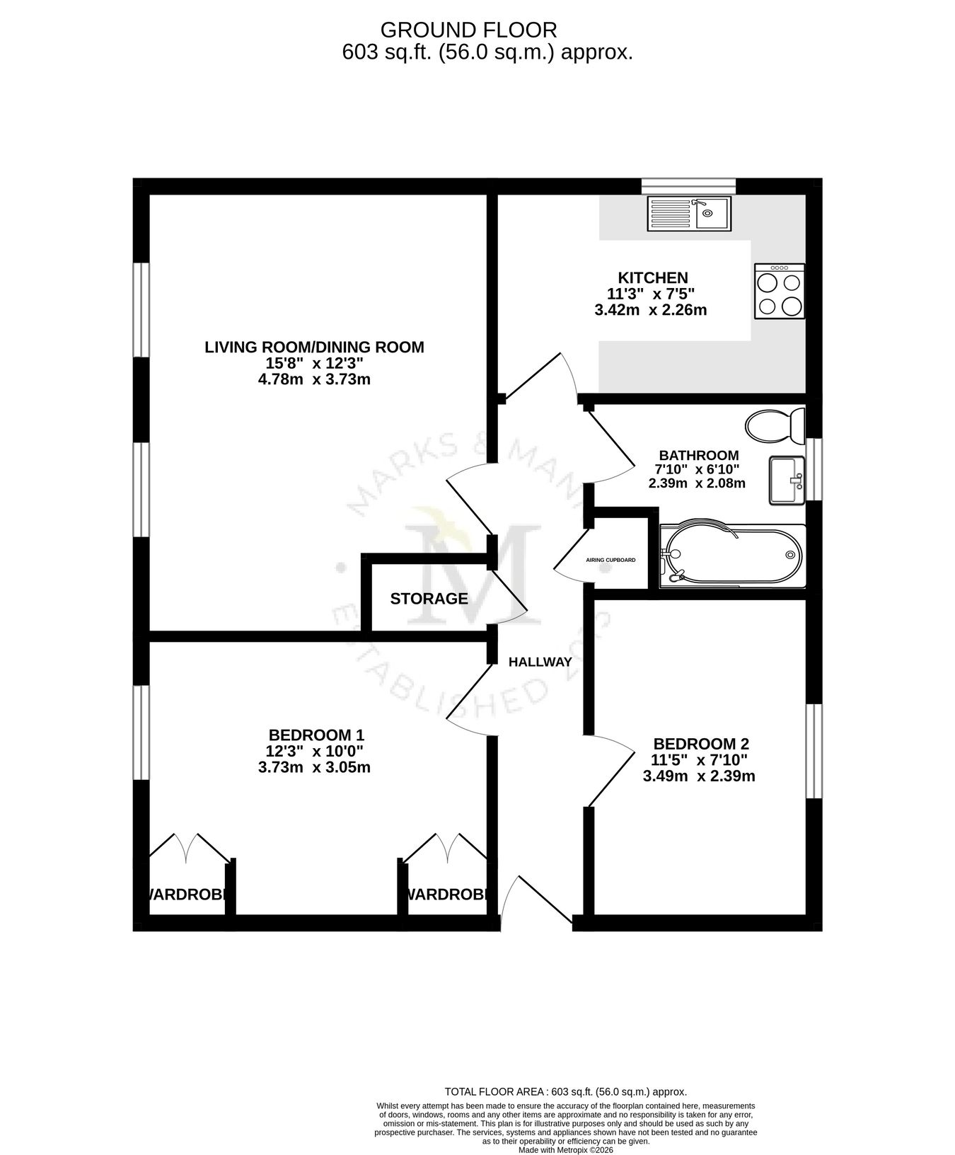 Postmill Close, Ipswich floorplan