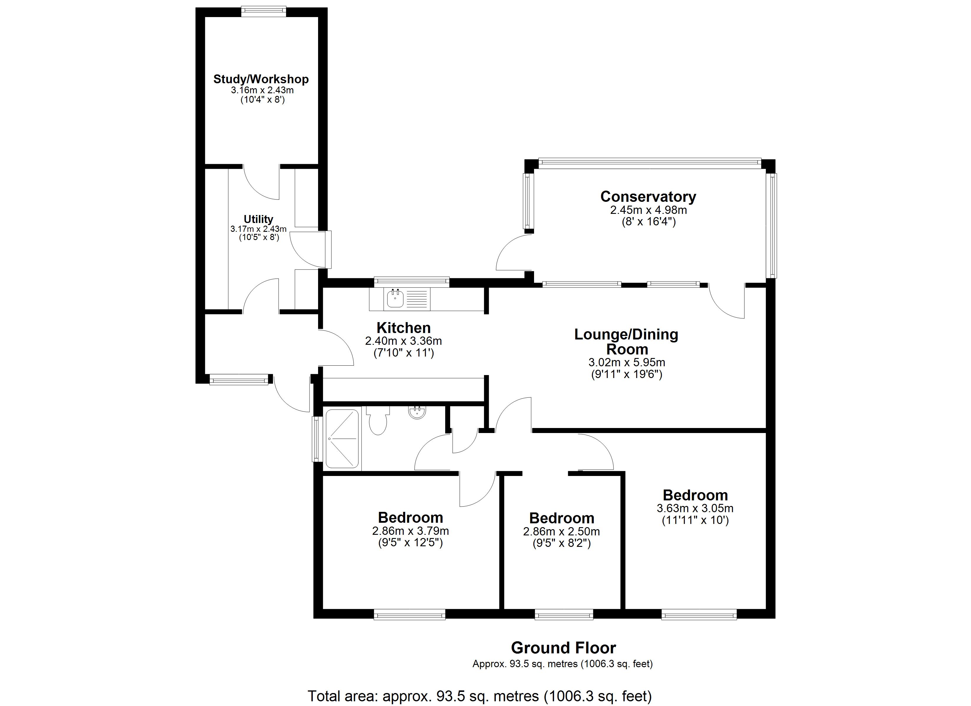 5, Whiteland Rise, Wiltshire floorplan