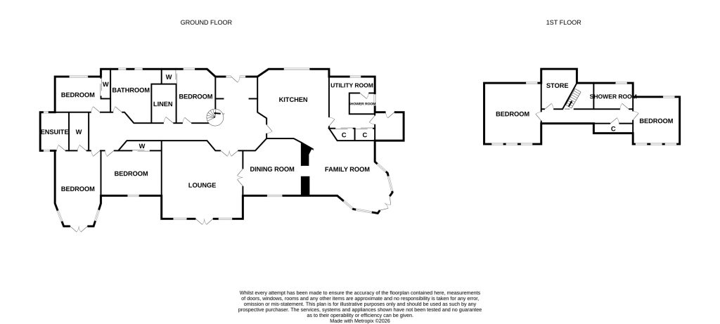 Hania, Wester Inshes, Inverness floorplan